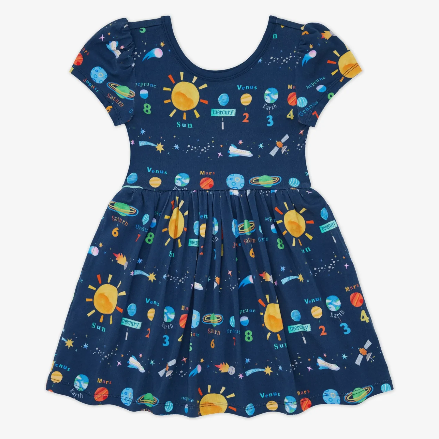 Solar Explorers Skater Dress