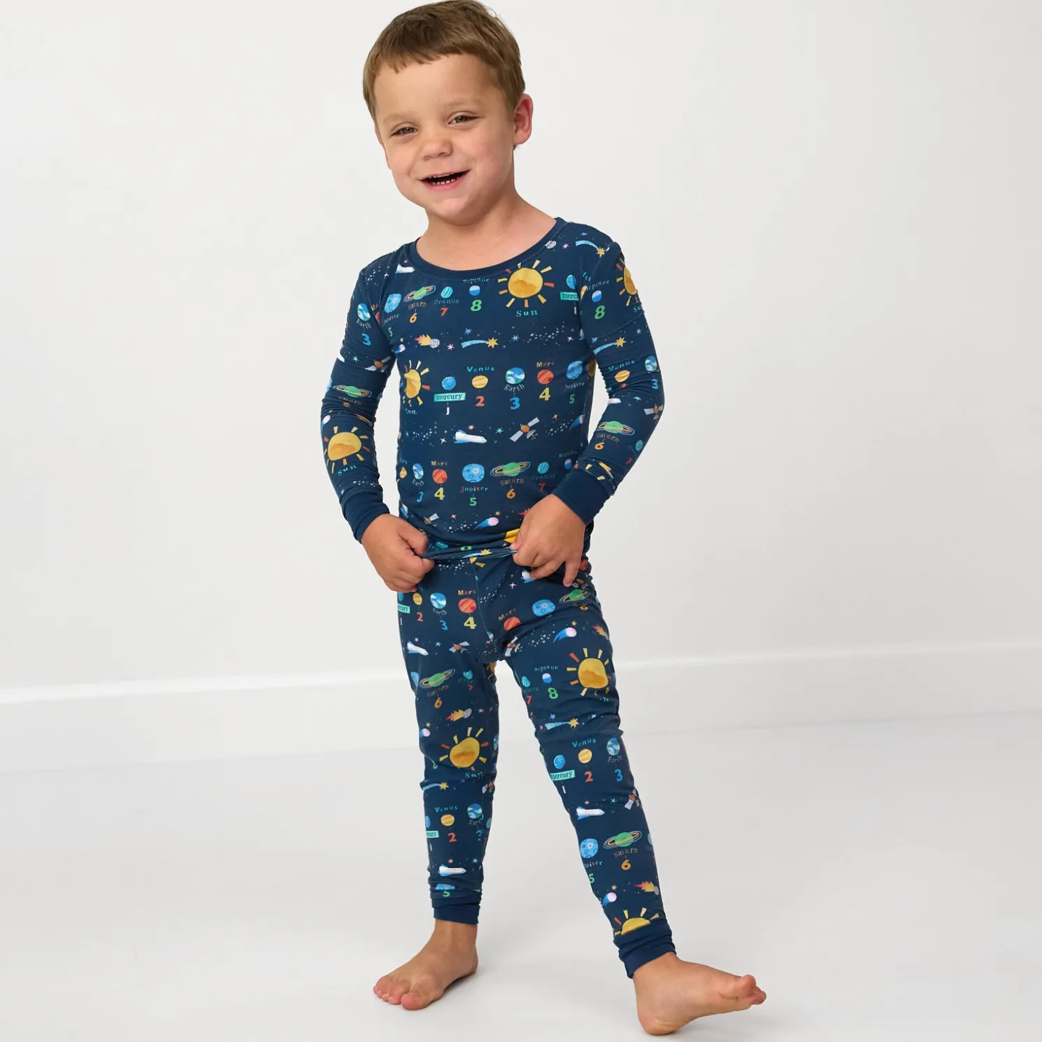 Solar Explorers Two-Piece Pajama Set