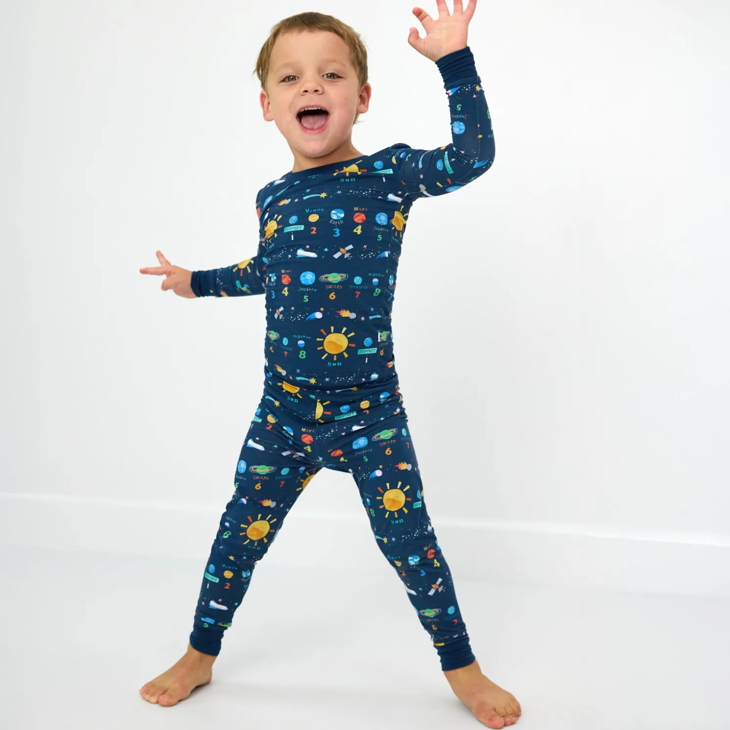 Solar Explorers Two-Piece Pajama Set