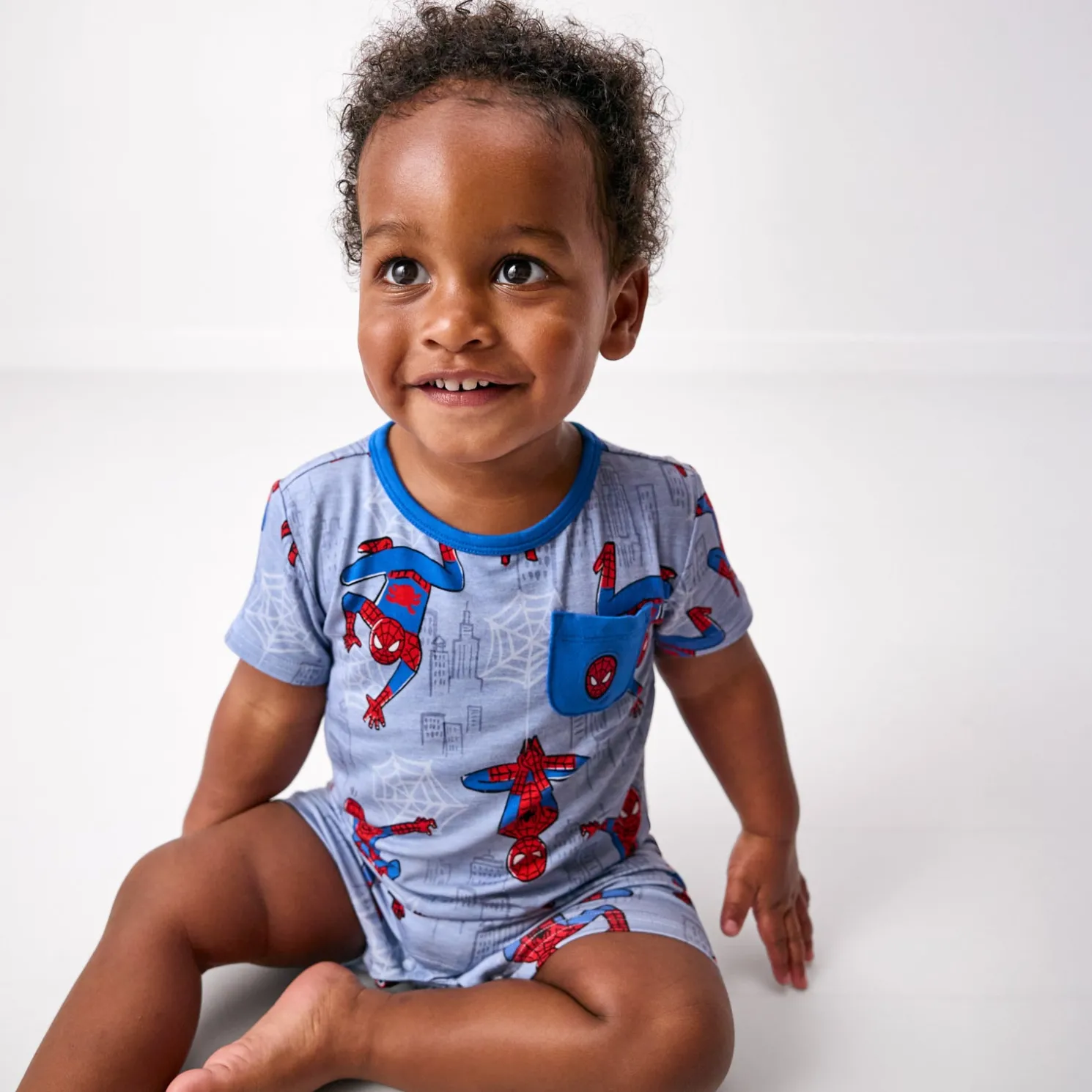 Spidey Sense Pocket Shorty Romper