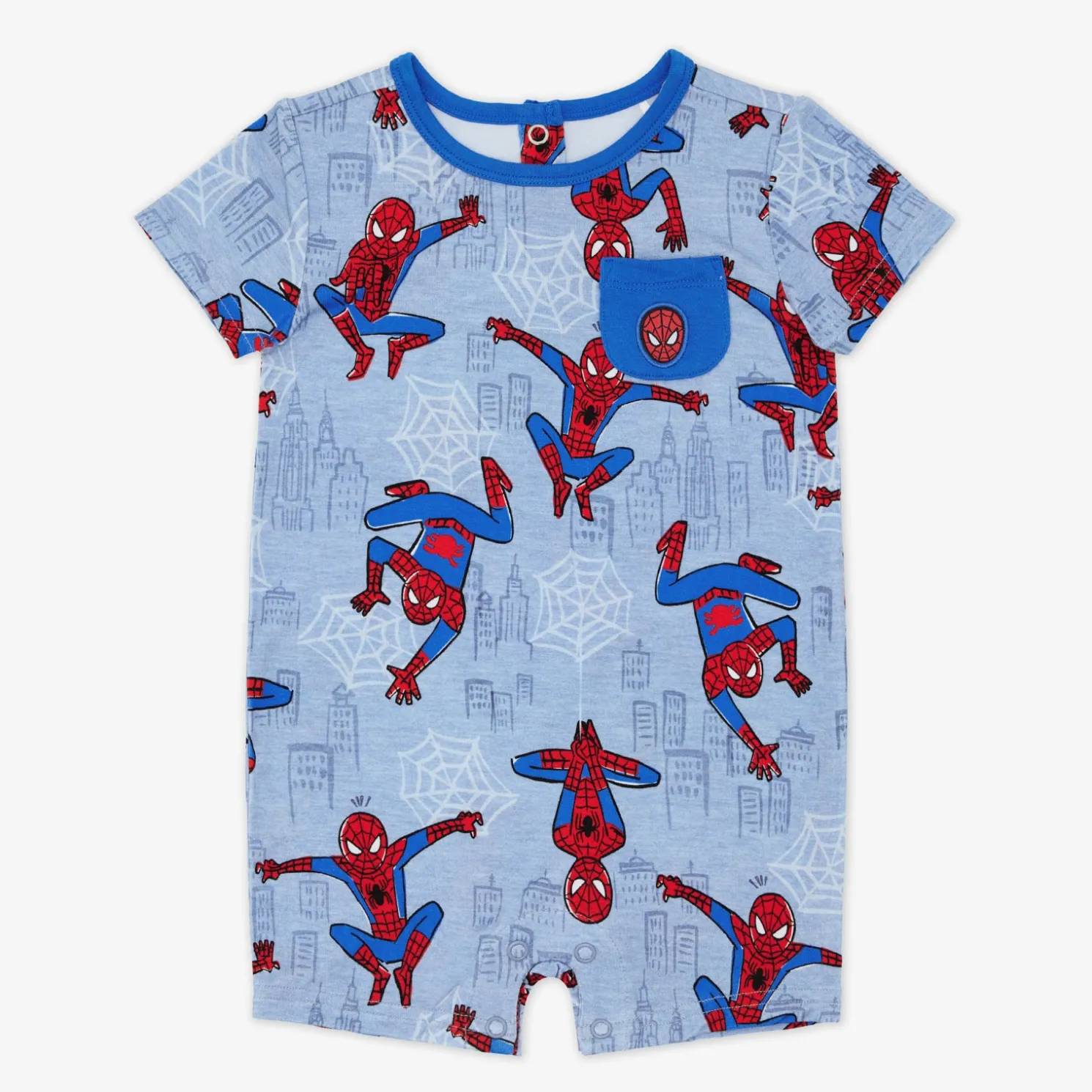 Spidey Sense Pocket Shorty Romper