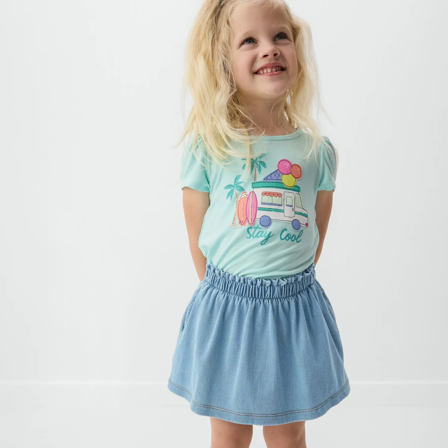 Stay Cool Puff Sleeve Tee