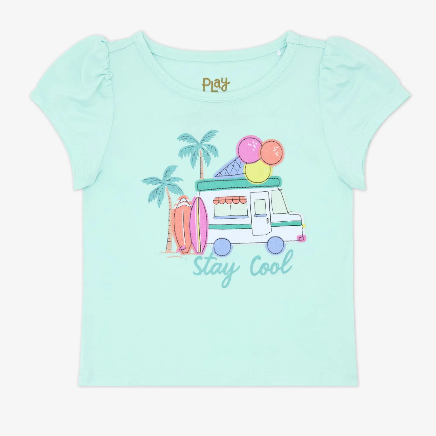 Stay Cool Puff Sleeve Tee