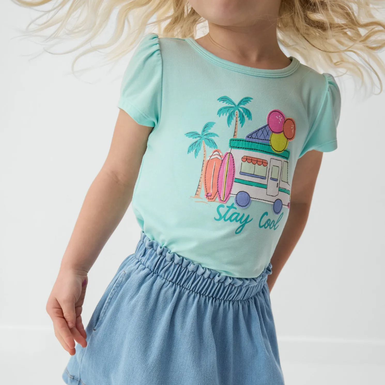 Stay Cool Puff Sleeve Tee