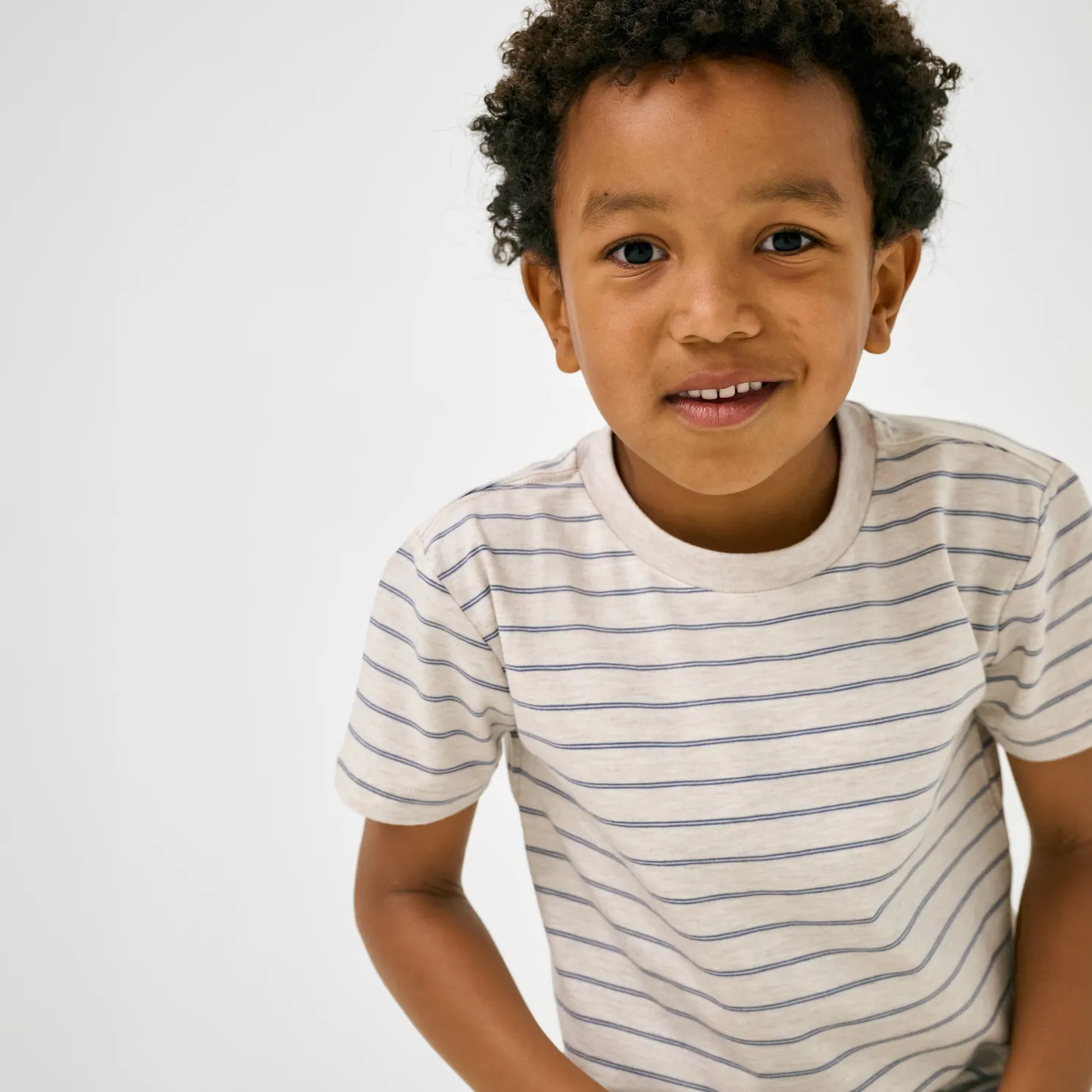 Stone Stripes Relaxed Tee