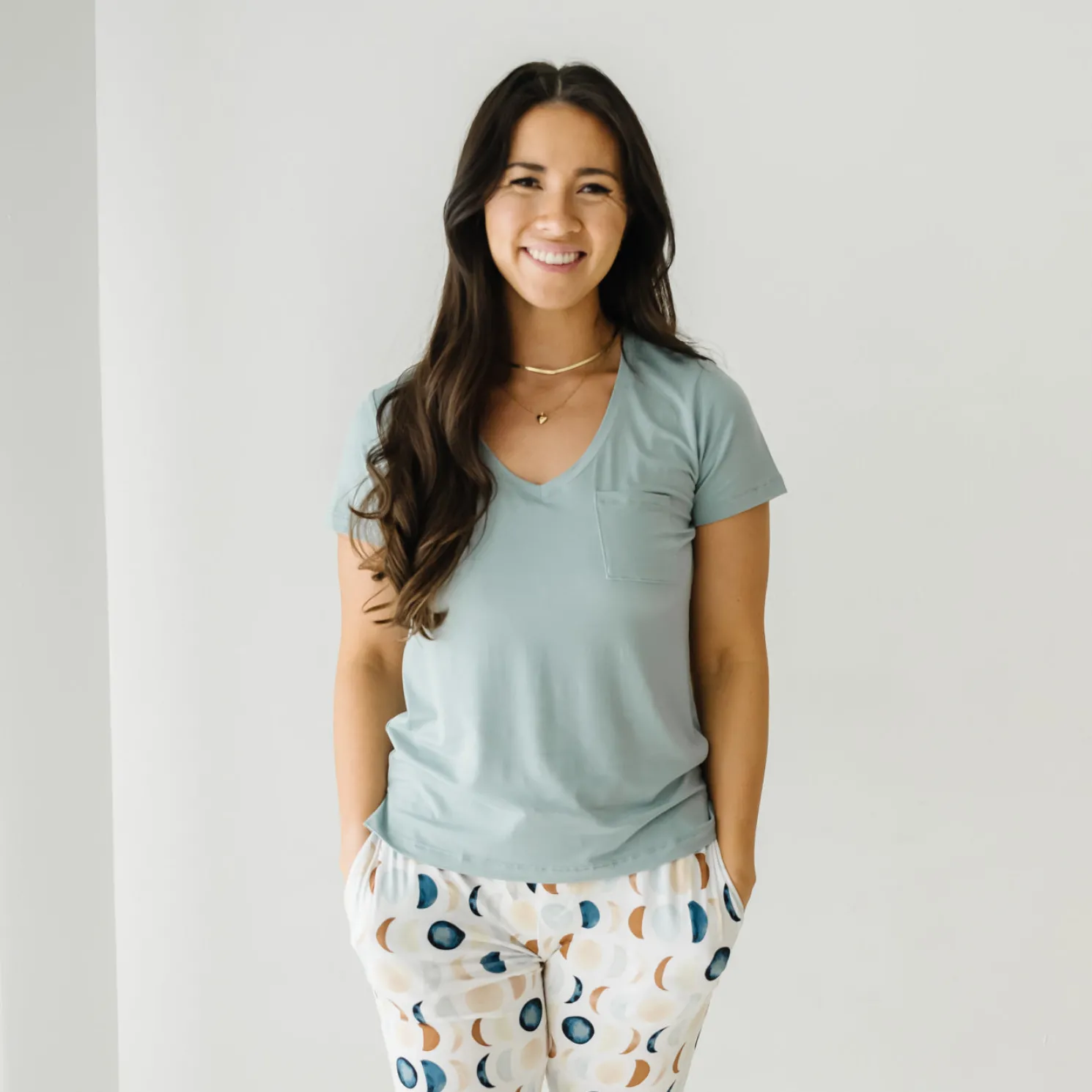 Stormy Perfect Pocket Tee