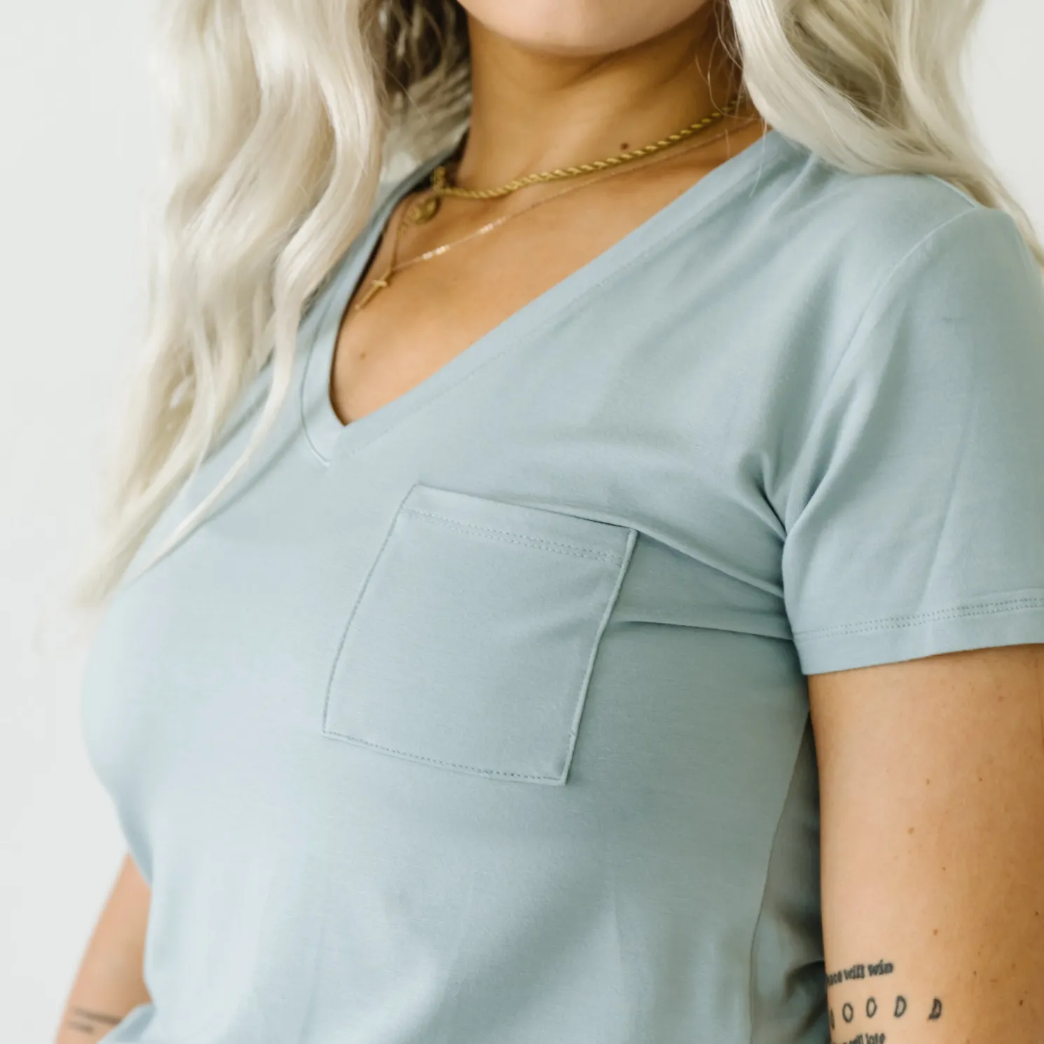 Stormy Perfect Pocket Tee