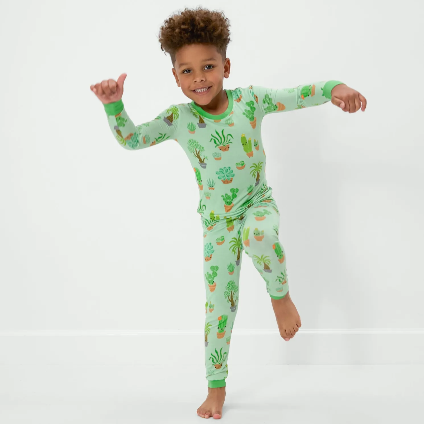 Succulent Love Two-Piece Pajama Set