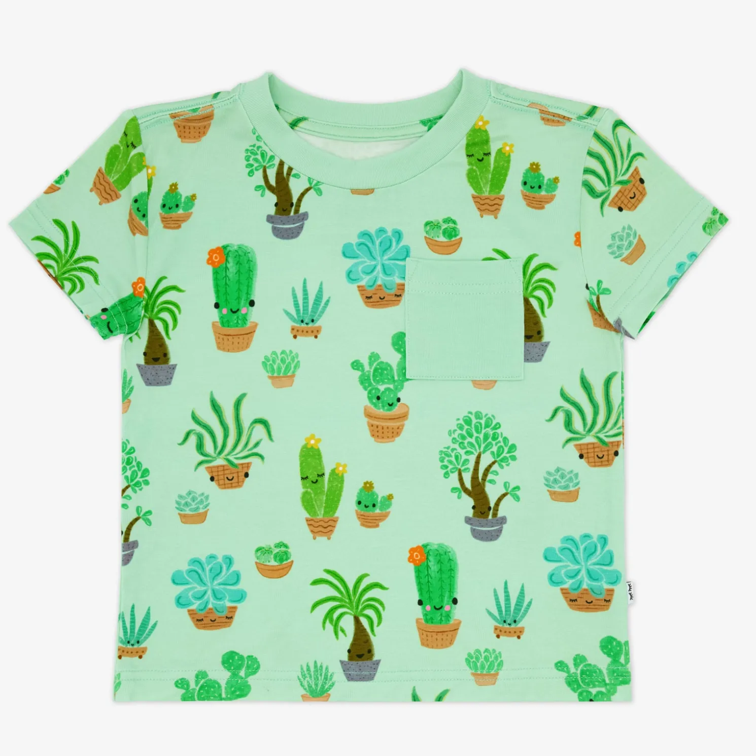 Succulent Love Relaxed Pocket Tee