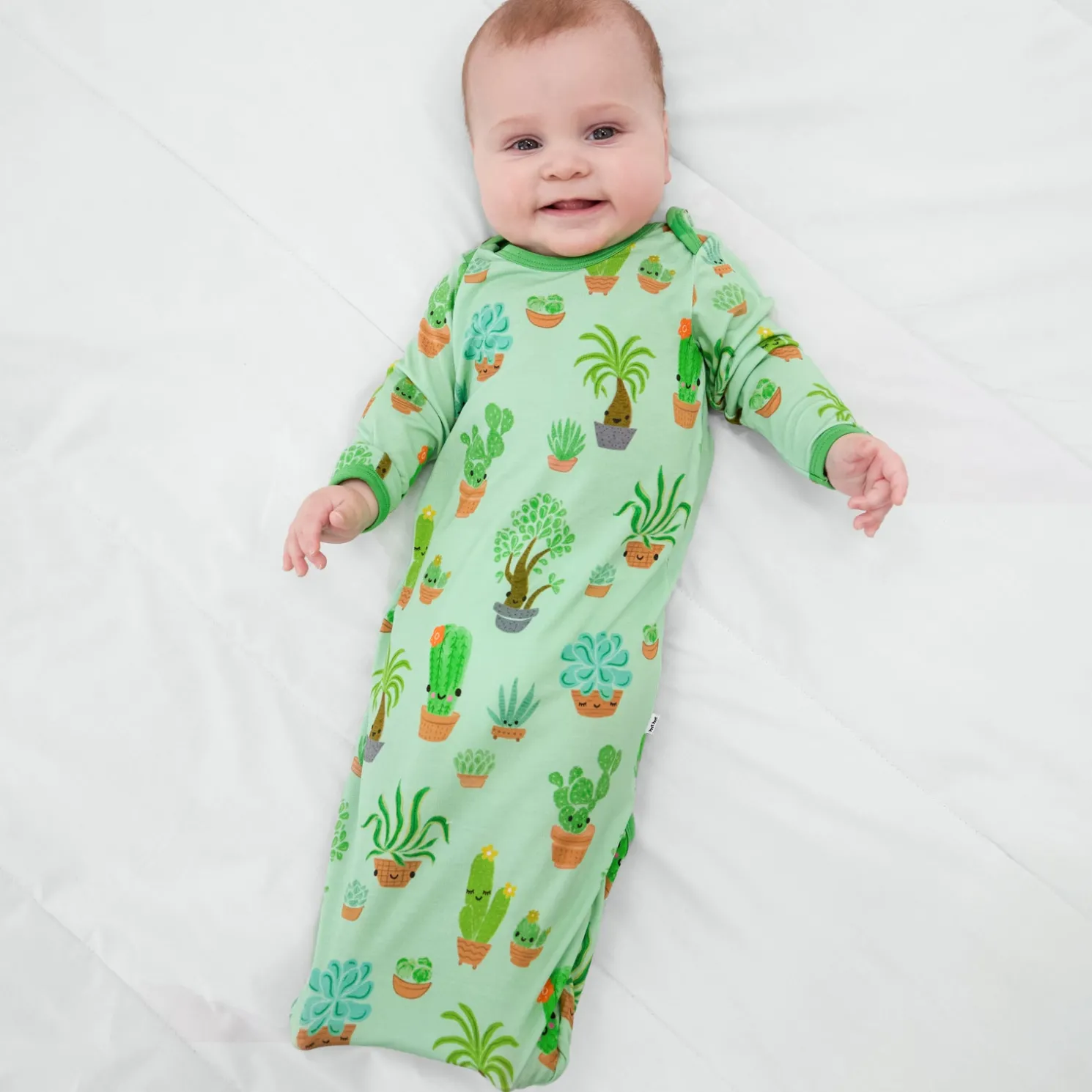 Succulent Love Infant Gown