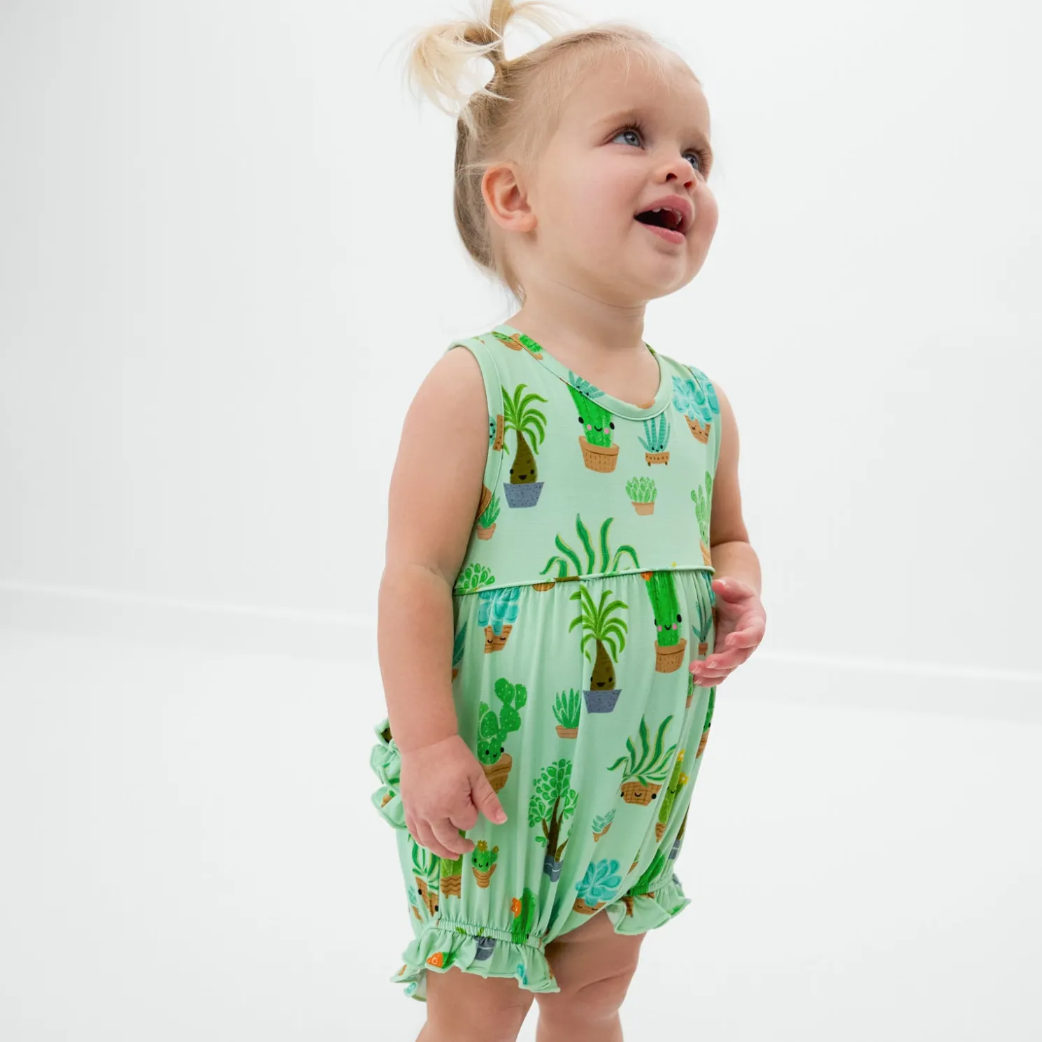 Succulent Love Bubble Romper