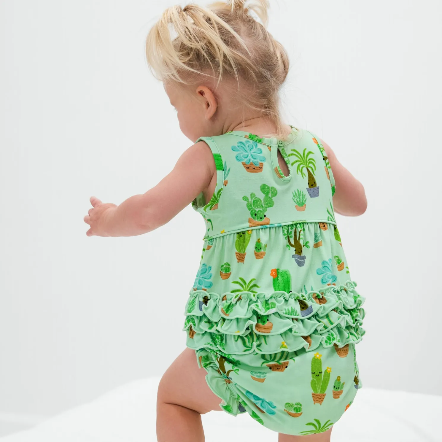 Succulent Love Bubble Romper