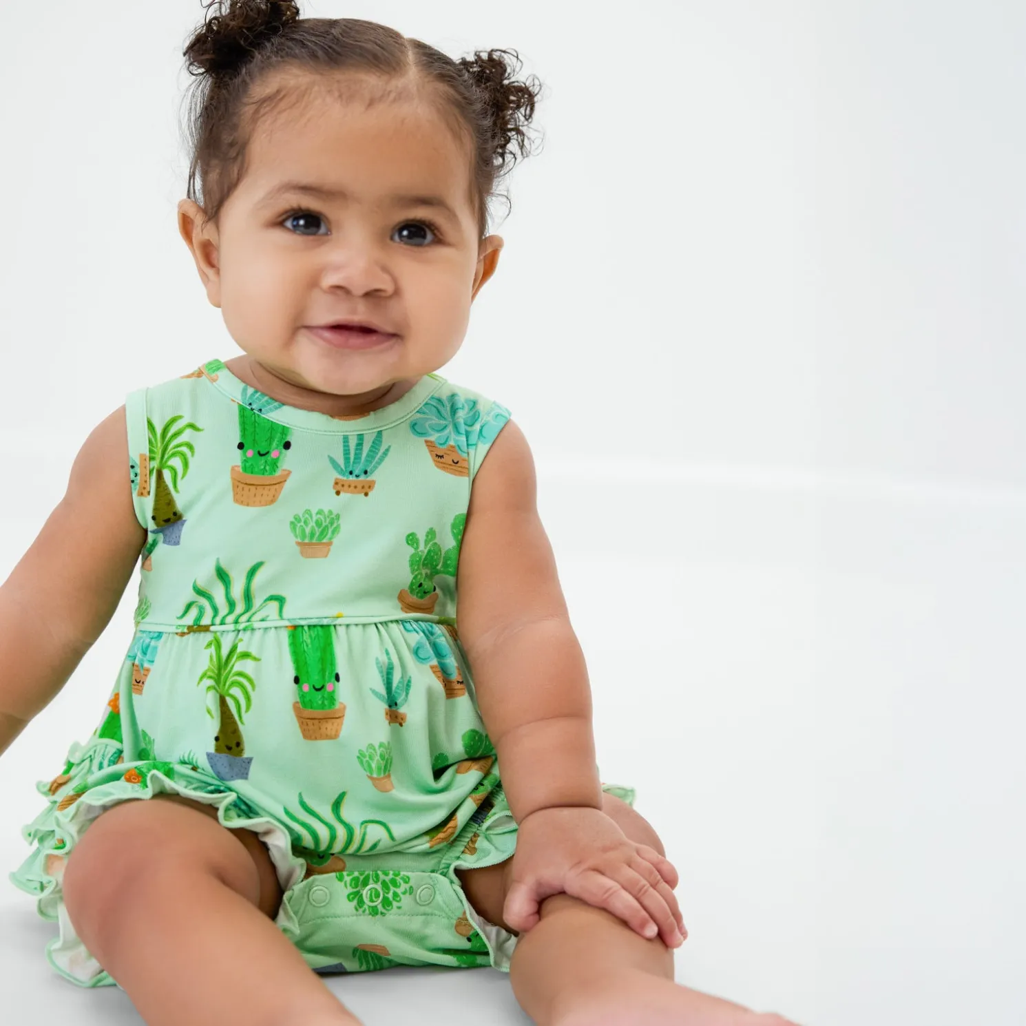 Succulent Love Bubble Romper