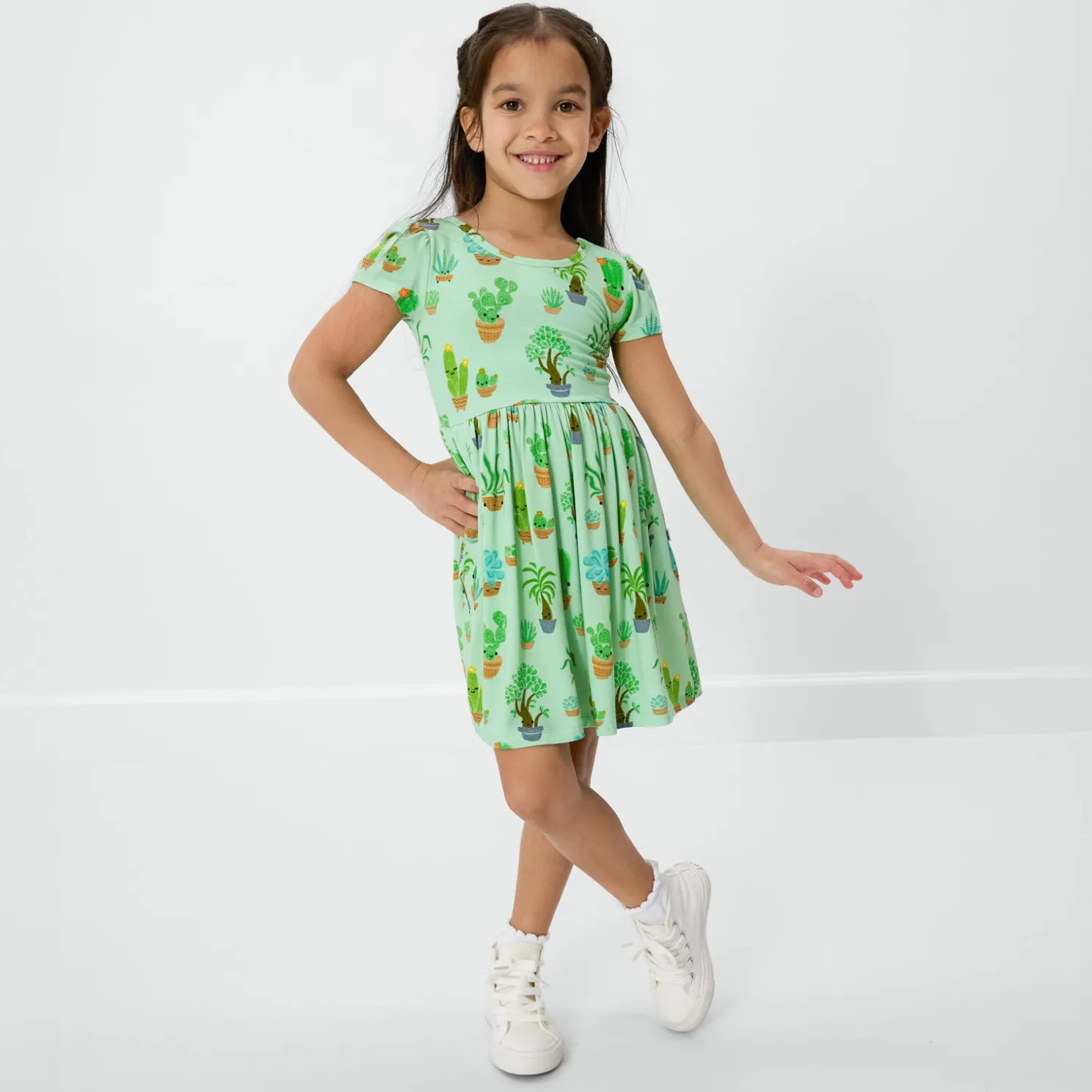 Succulent Love Skater Dress