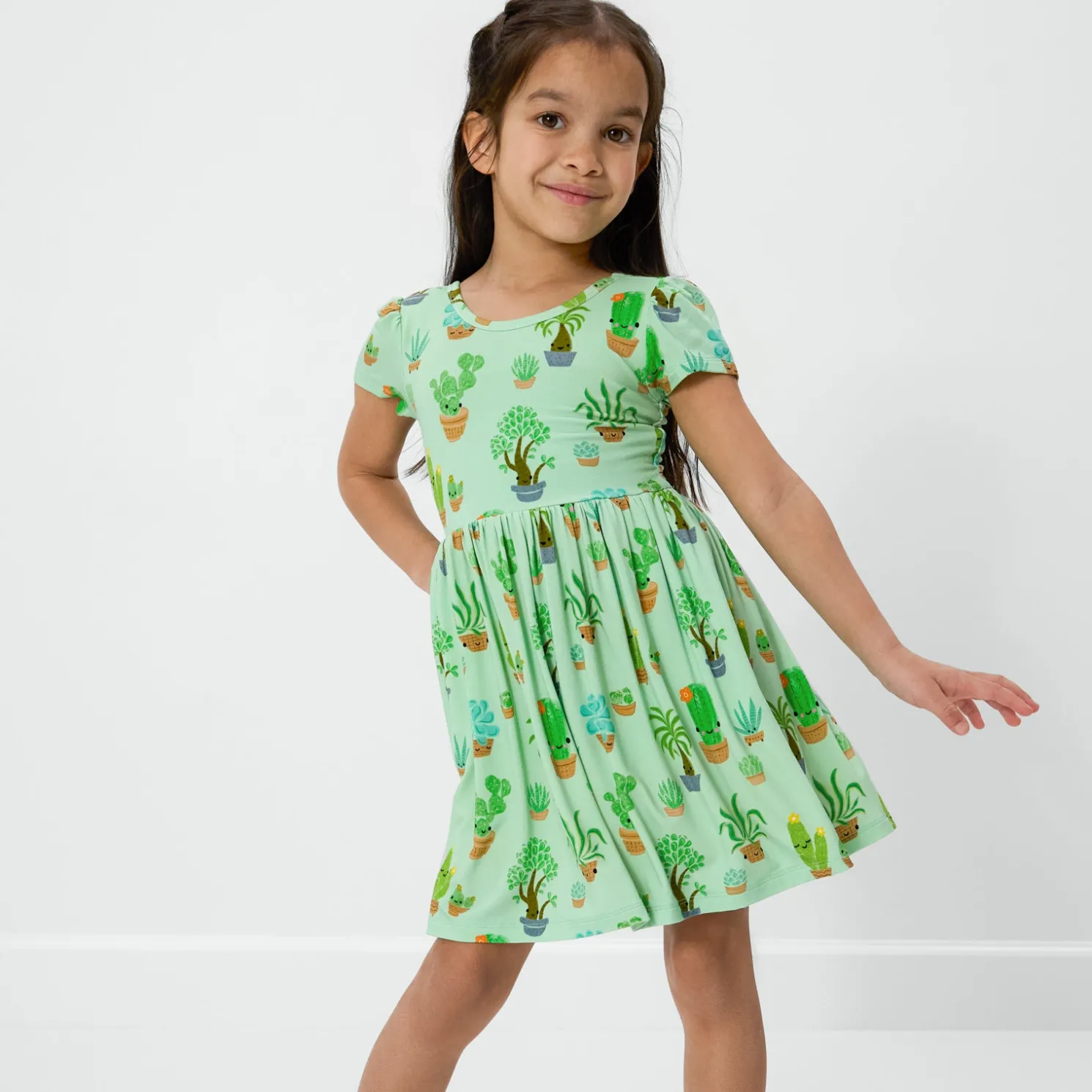 Succulent Love Skater Dress