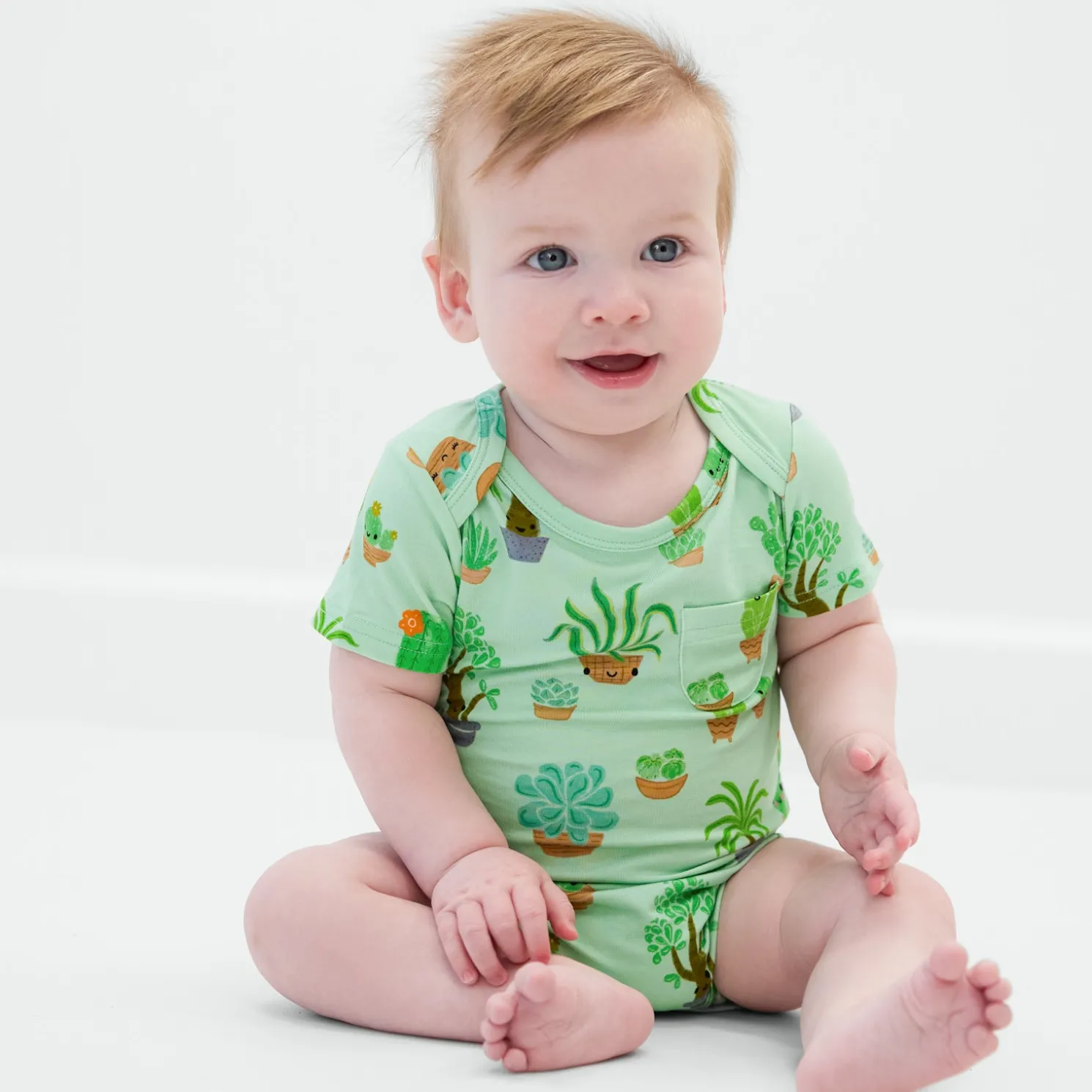Succulent Love Pocket Bodysuit