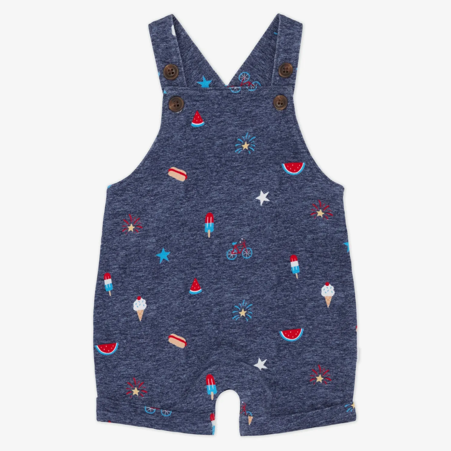 Summer Celebrations Shorty Overall