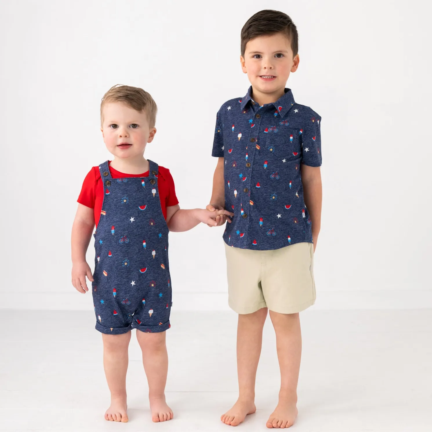 Summer Celebrations Shorty Overall