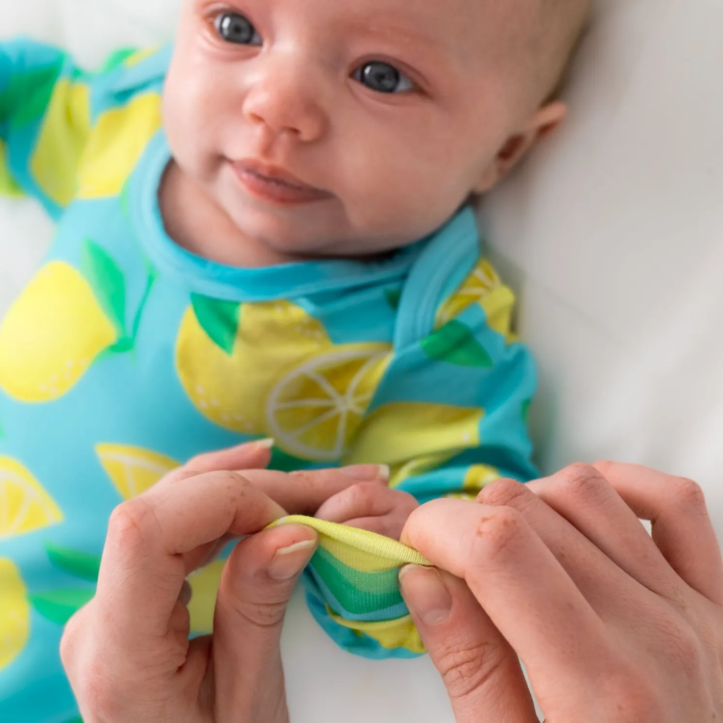 Sunny Citrus Infant Gown