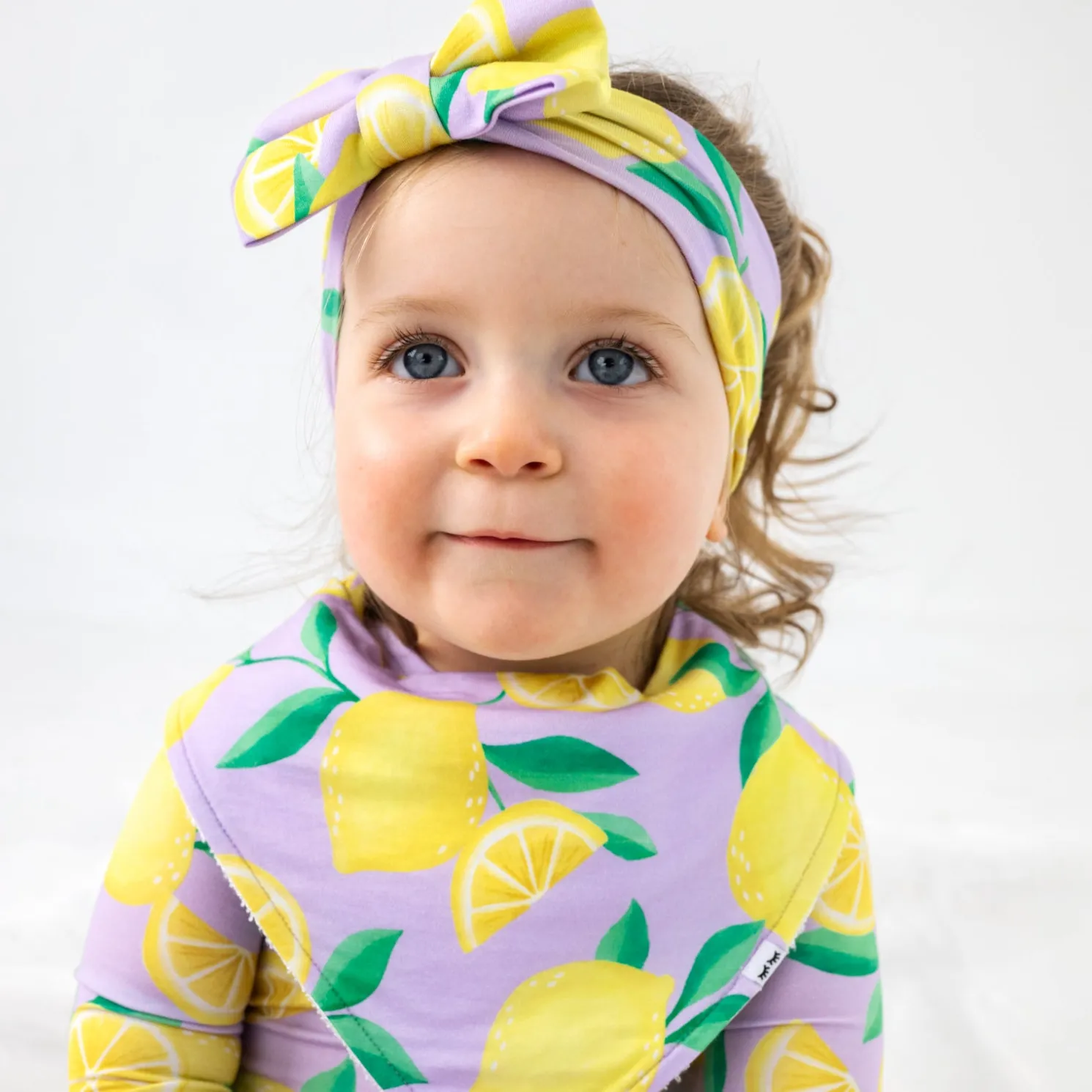 Sunny Citrus Bandana Bib