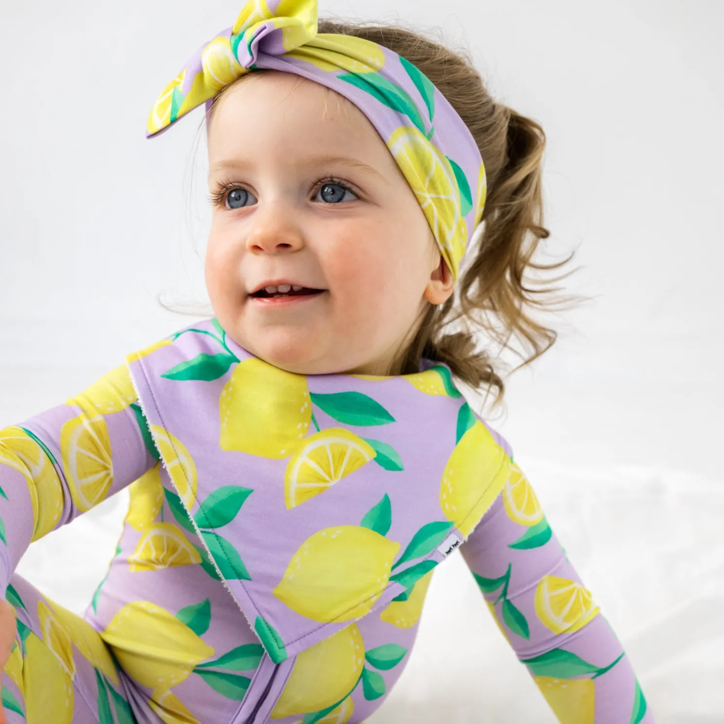 Sunny Citrus Bandana Bib