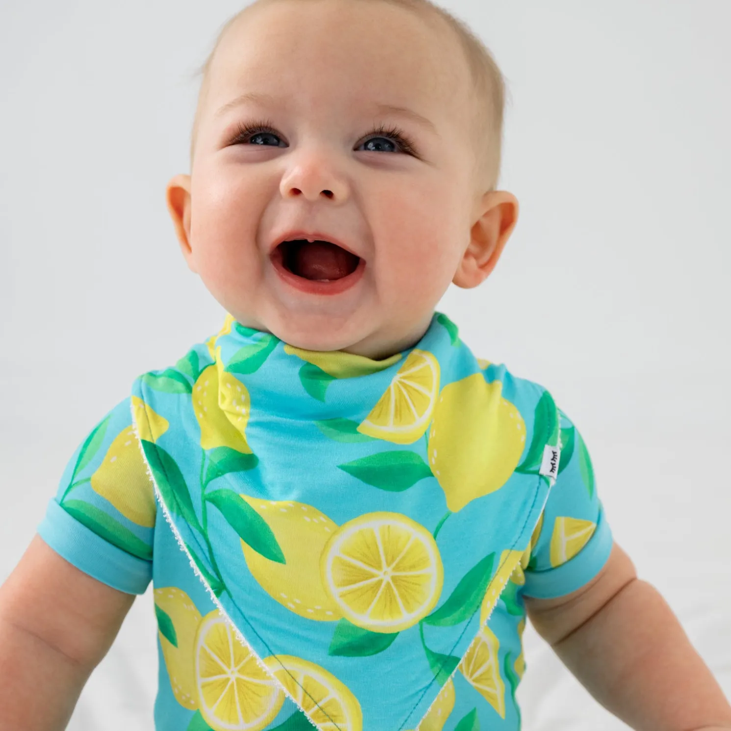 Sunny Citrus Bandana Bib