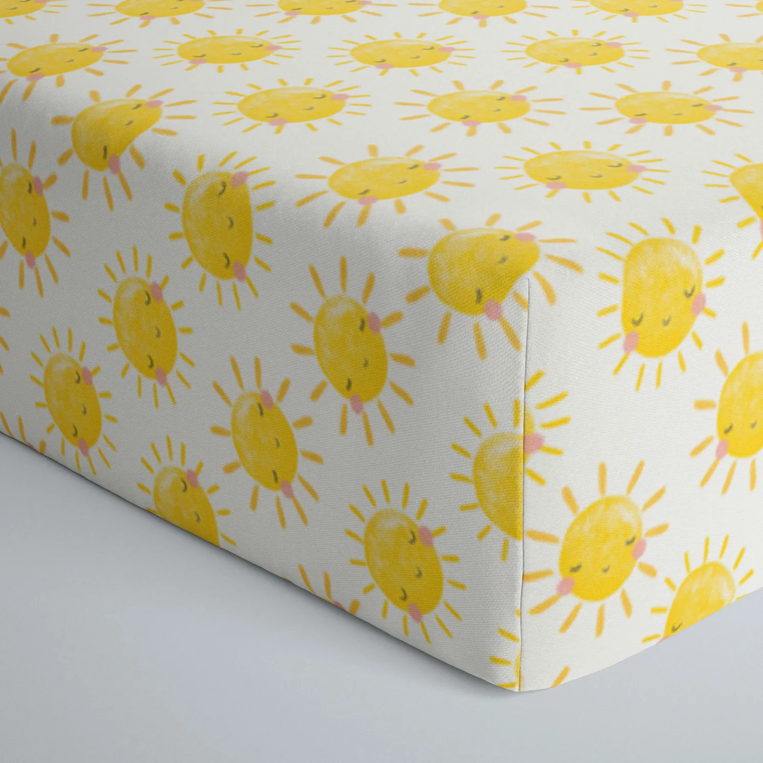 Sunshine Fitted Crib Sheet
