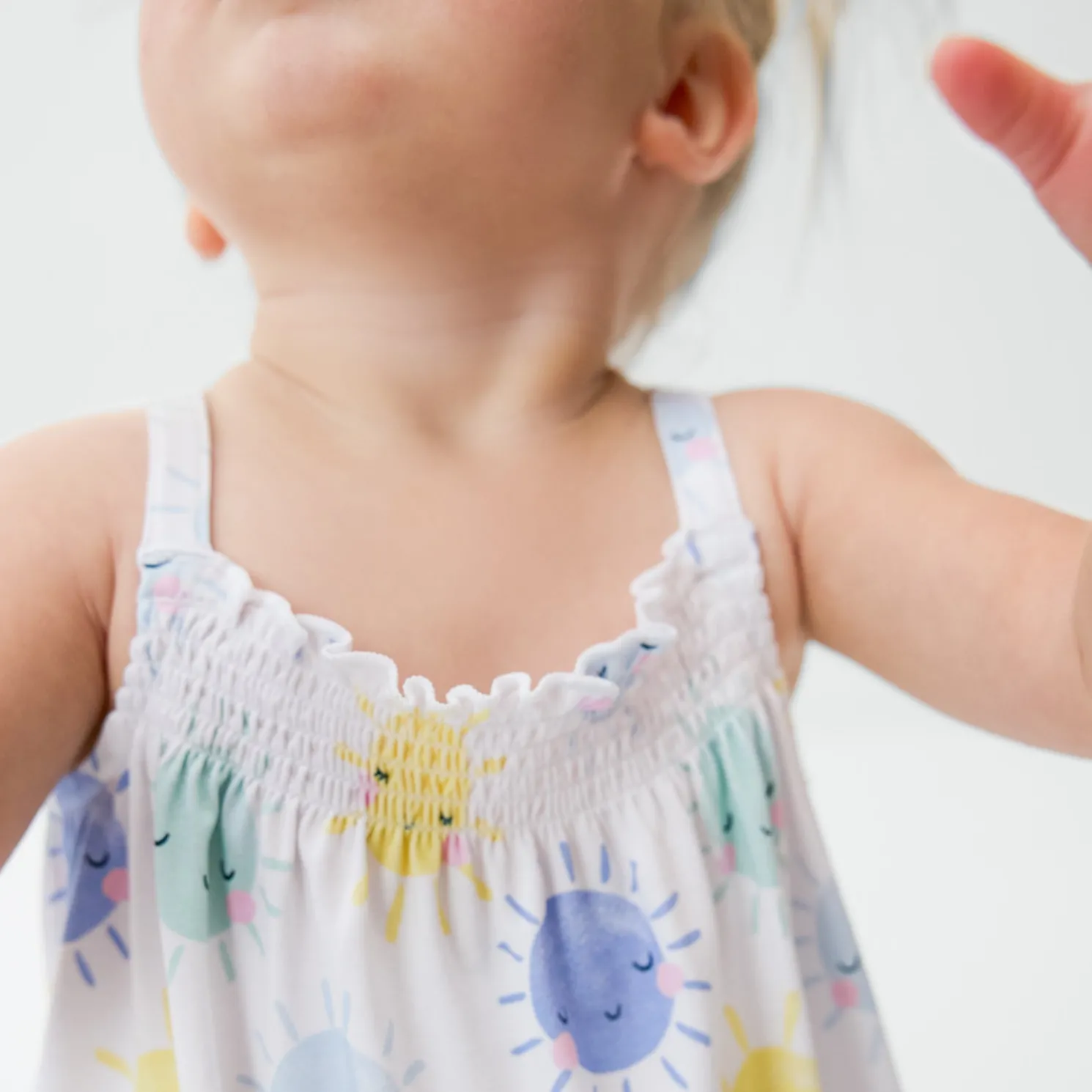Sunshine Smocked Top with Bloomer