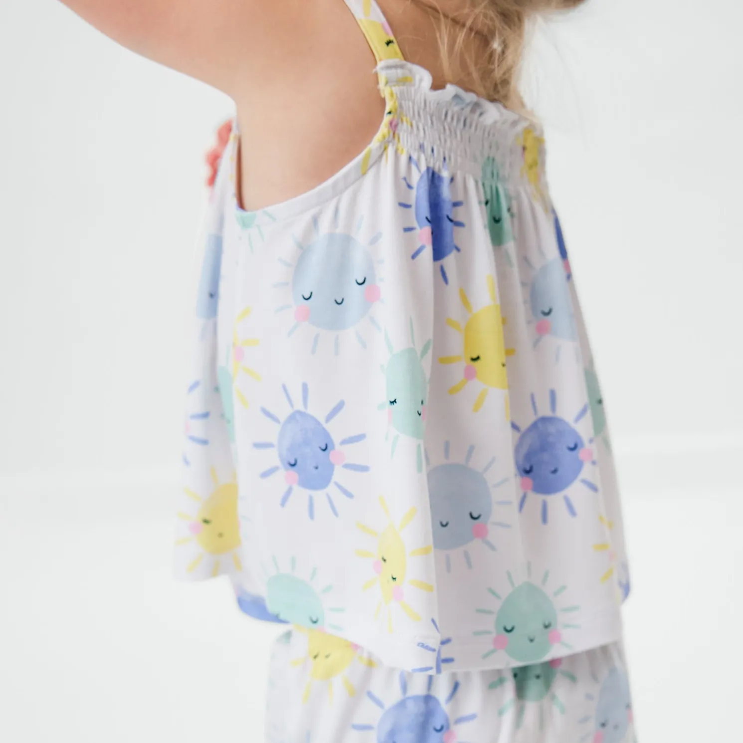 Sunshine Smocked Top with Bloomer