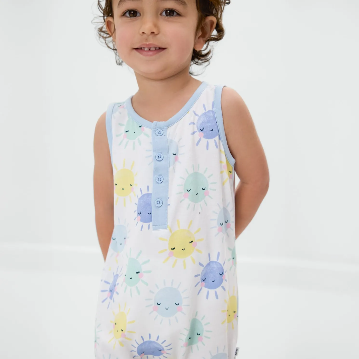 Sunshine Henley Romper