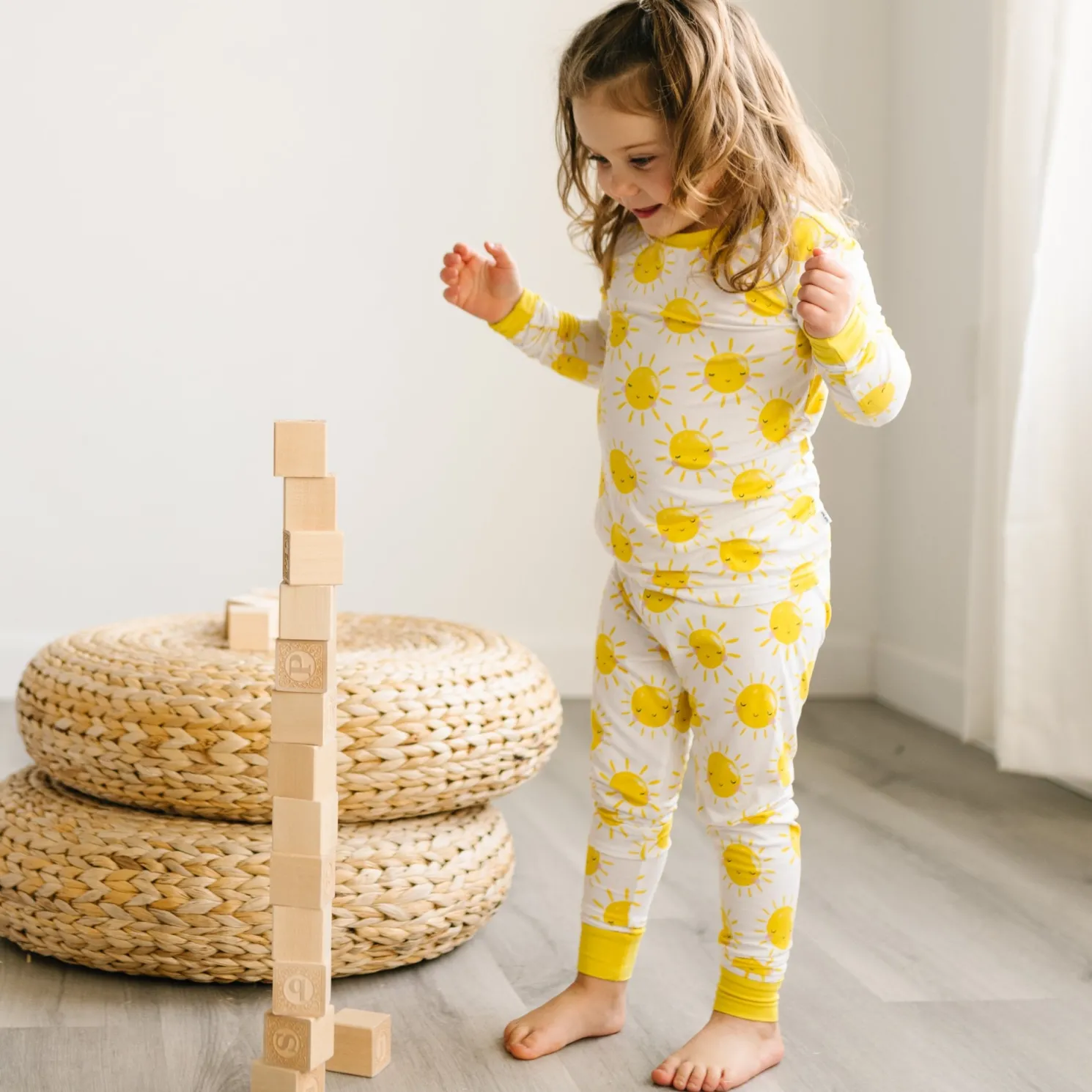 Sunshine Two-Piece Pajama Set