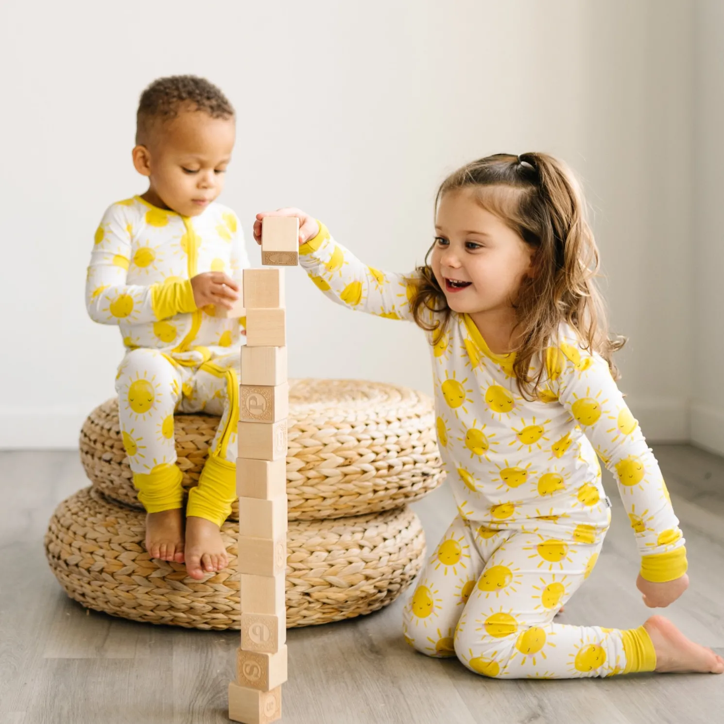 Sunshine Two-Piece Pajama Set