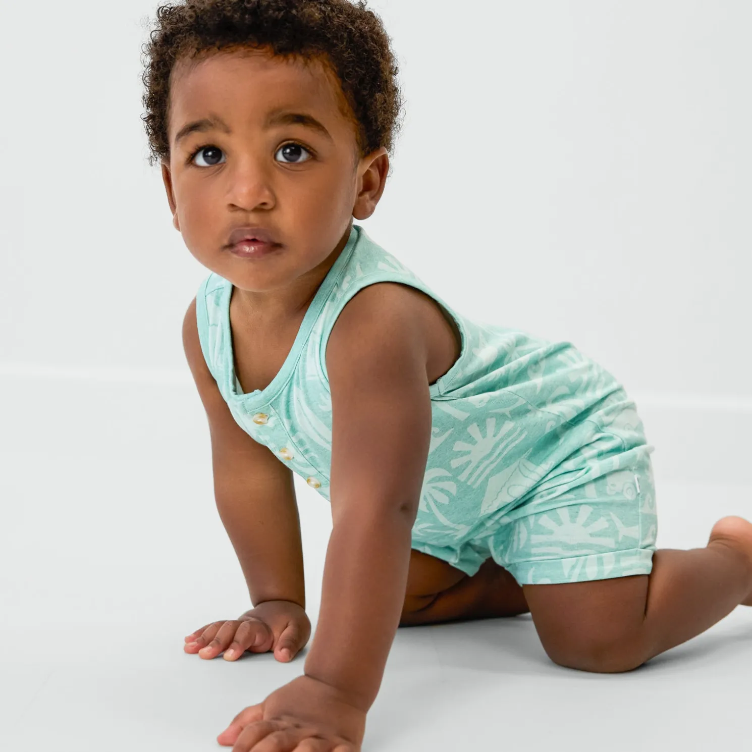 Surf Shack Henley Romper