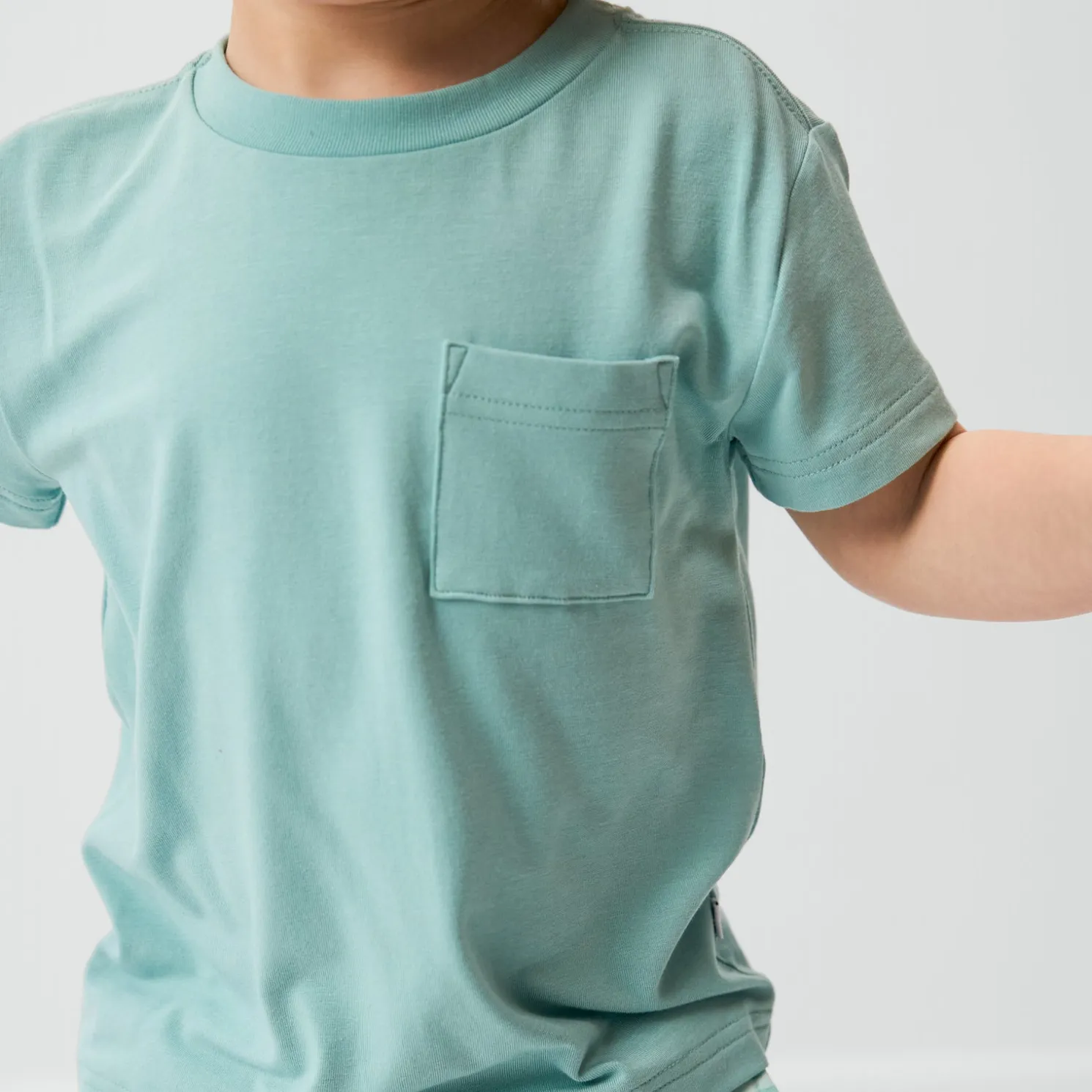 Surfer Blue Relaxed Pocket Tee