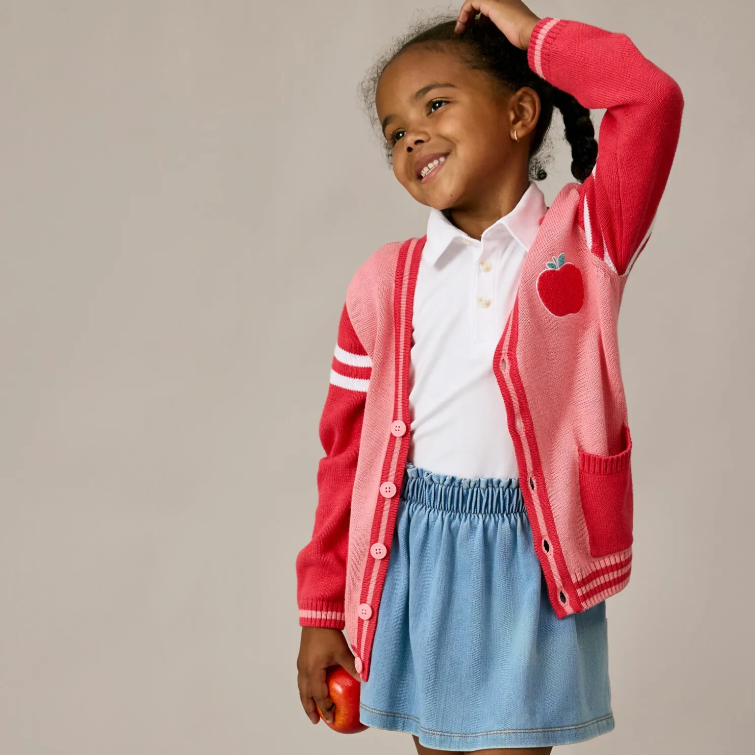 Sweet Orchard Varsity Cardigan
