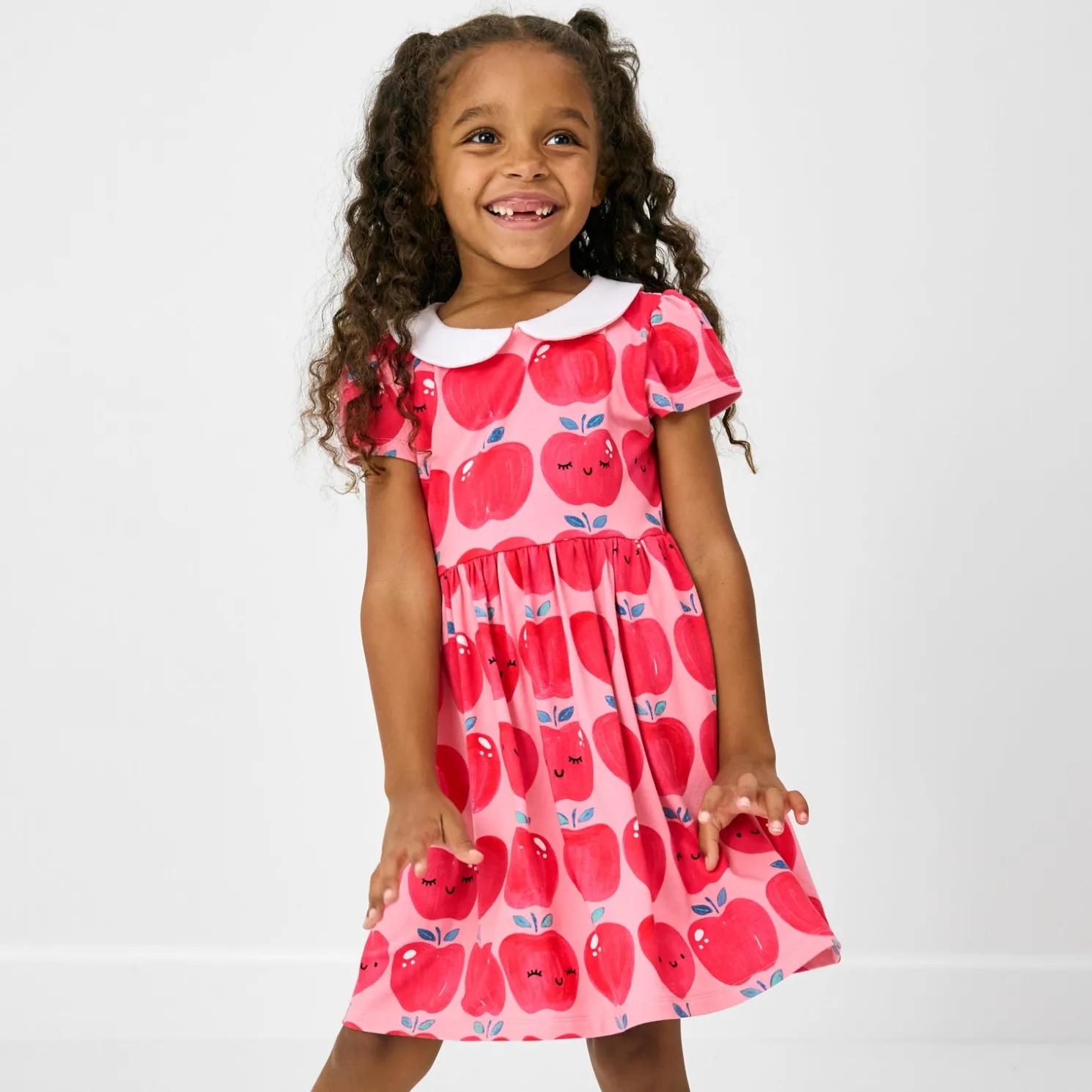 Sweet Orchard Collar Skater Dress