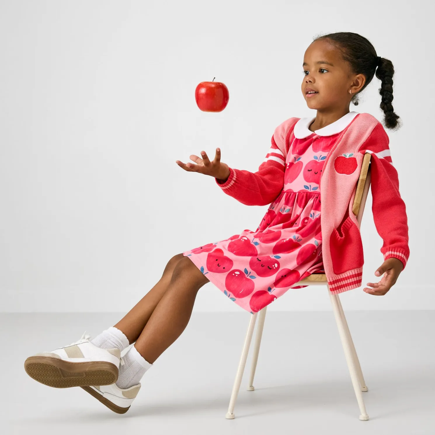 Sweet Orchard Collar Skater Dress