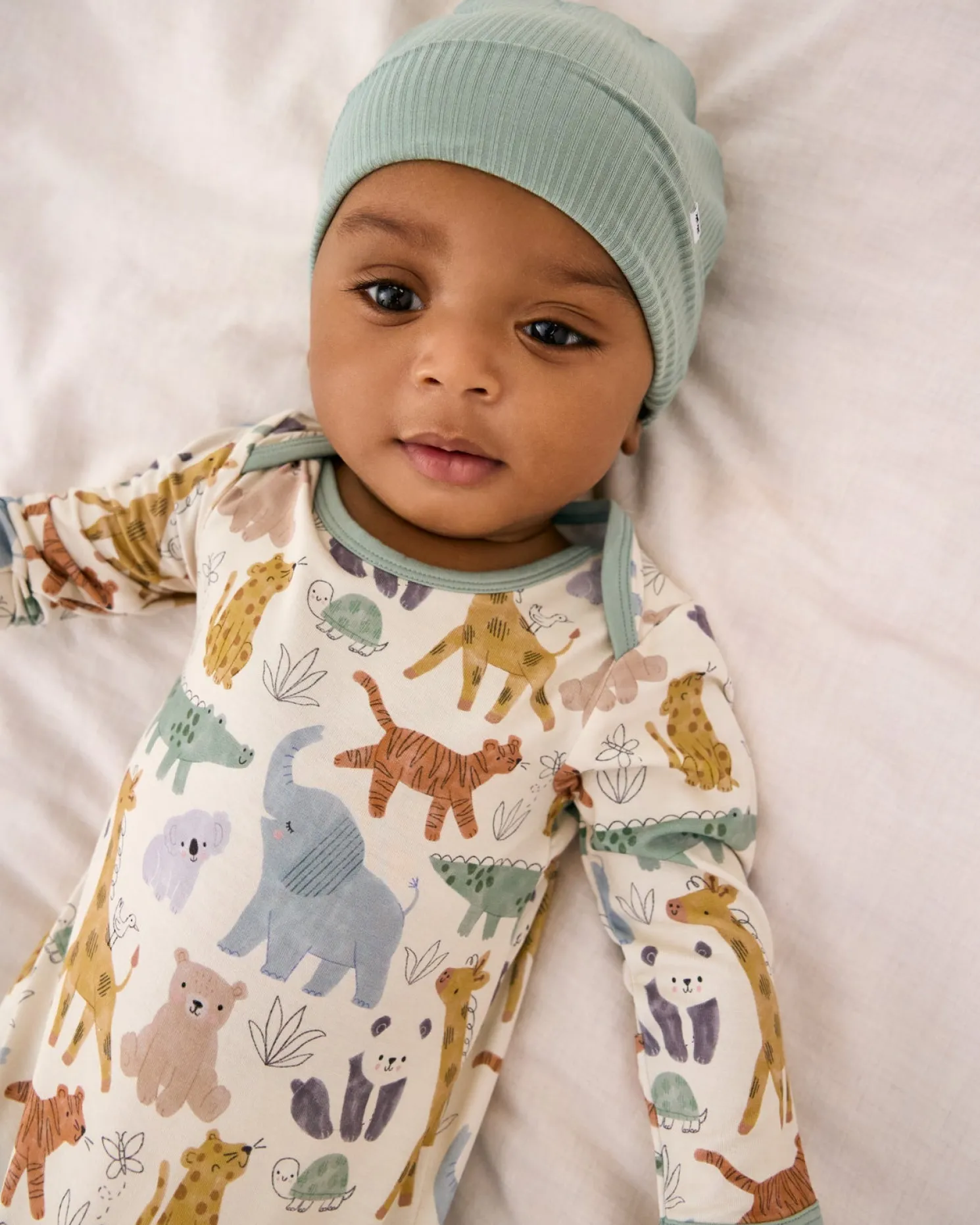 Sweet Safari Infant Gown