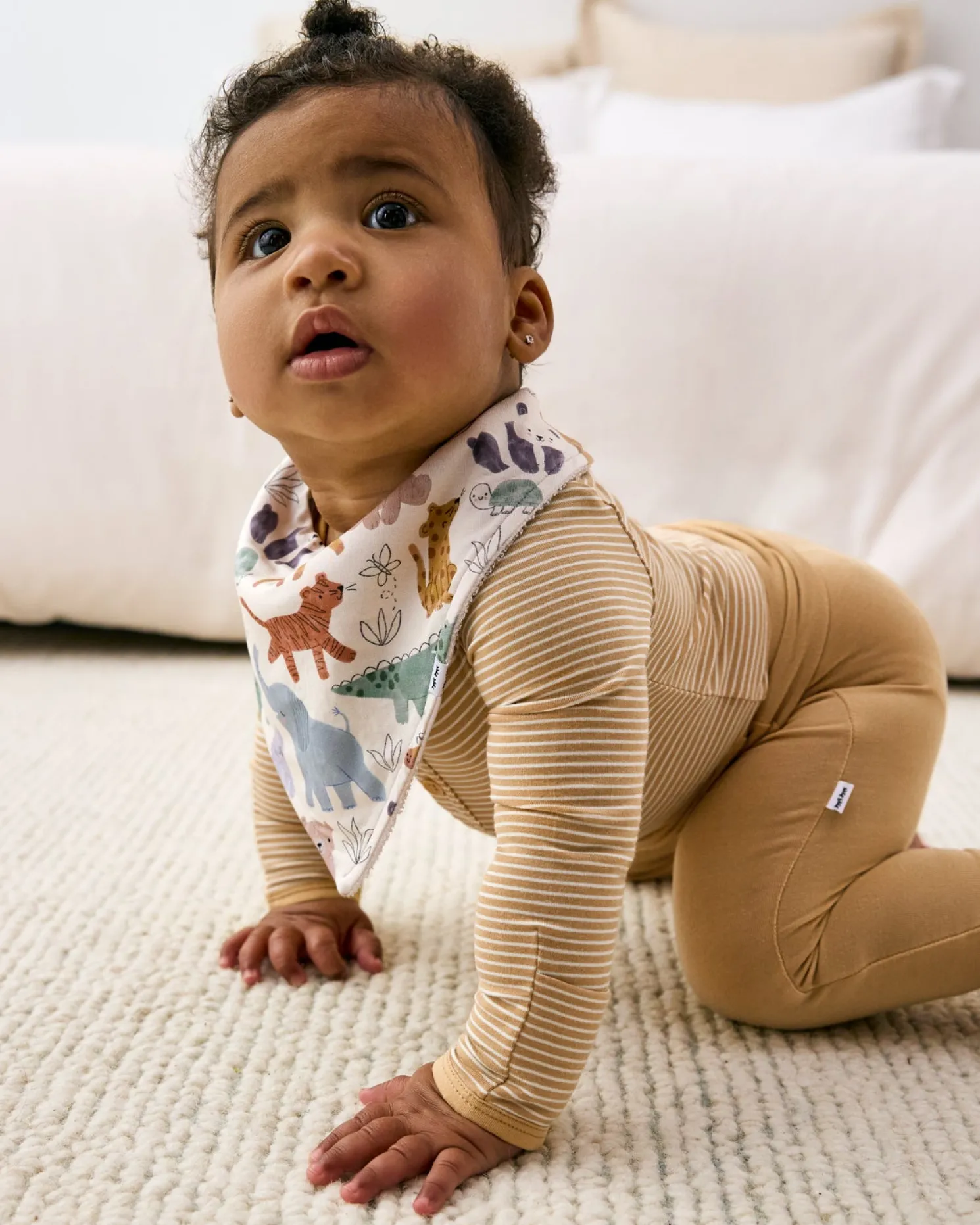 Sweet Safari Bandana Bib