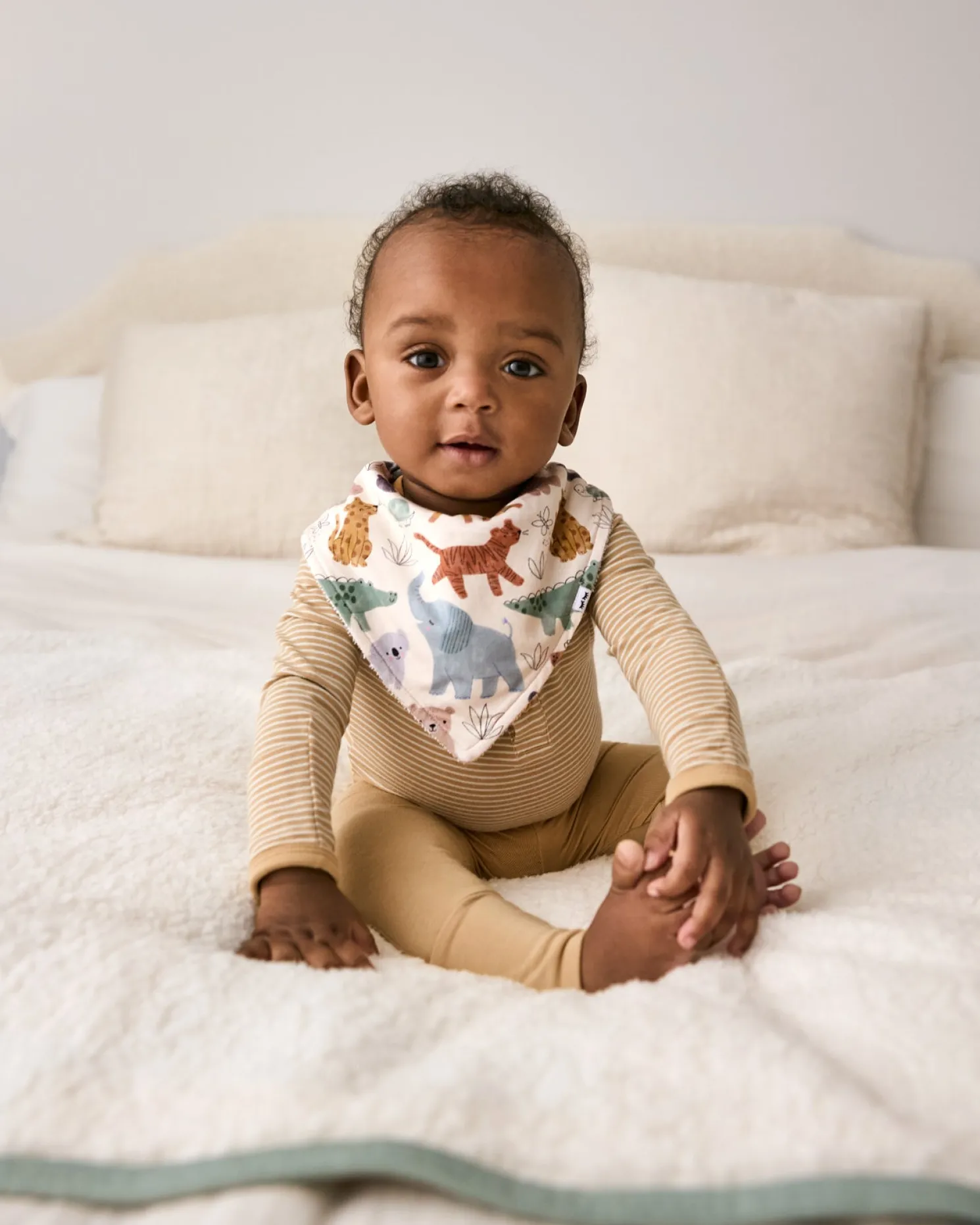 Sweet Safari Bandana Bib