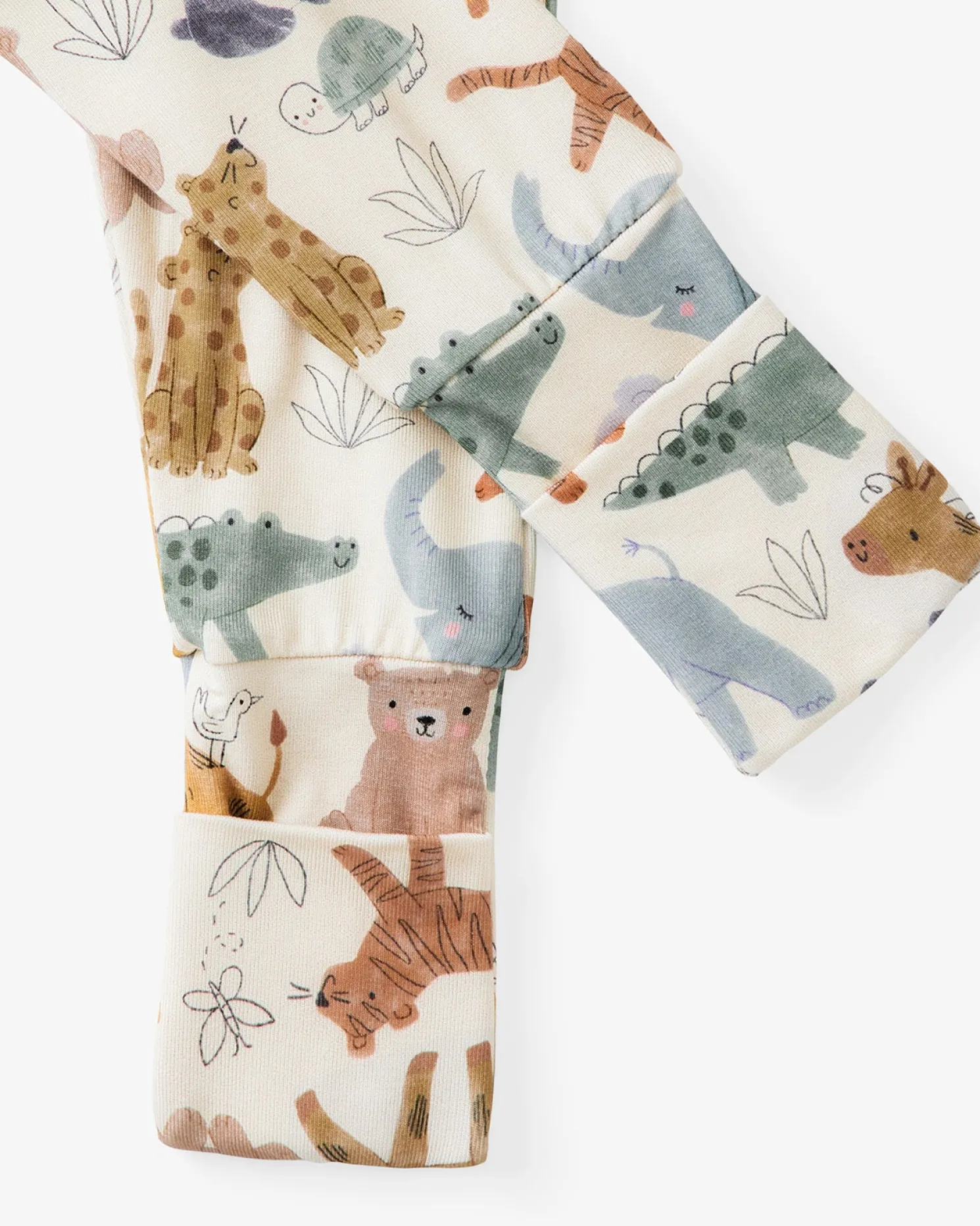 Sweet Safari Fold-Over Legging