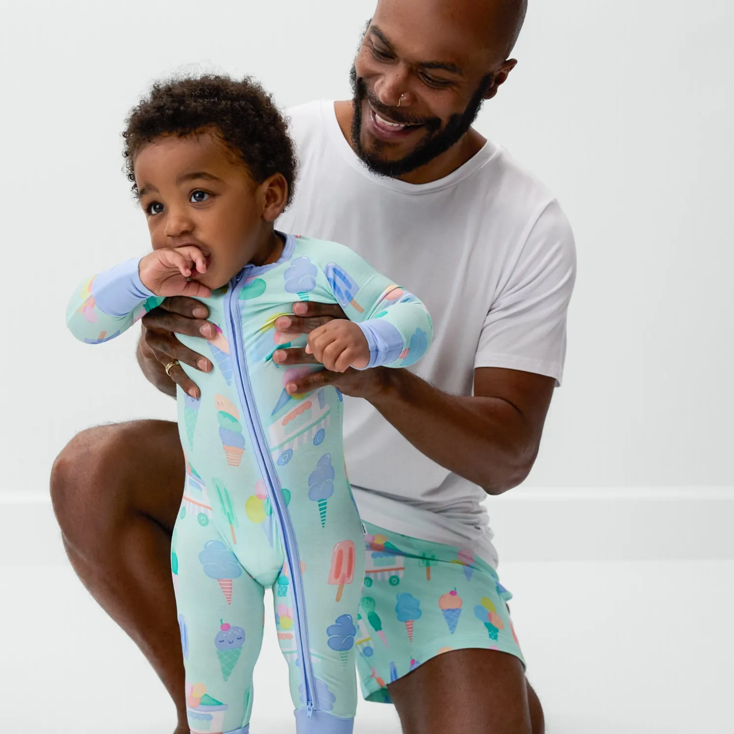 Sweet Scoops Men's Pajama Shorts