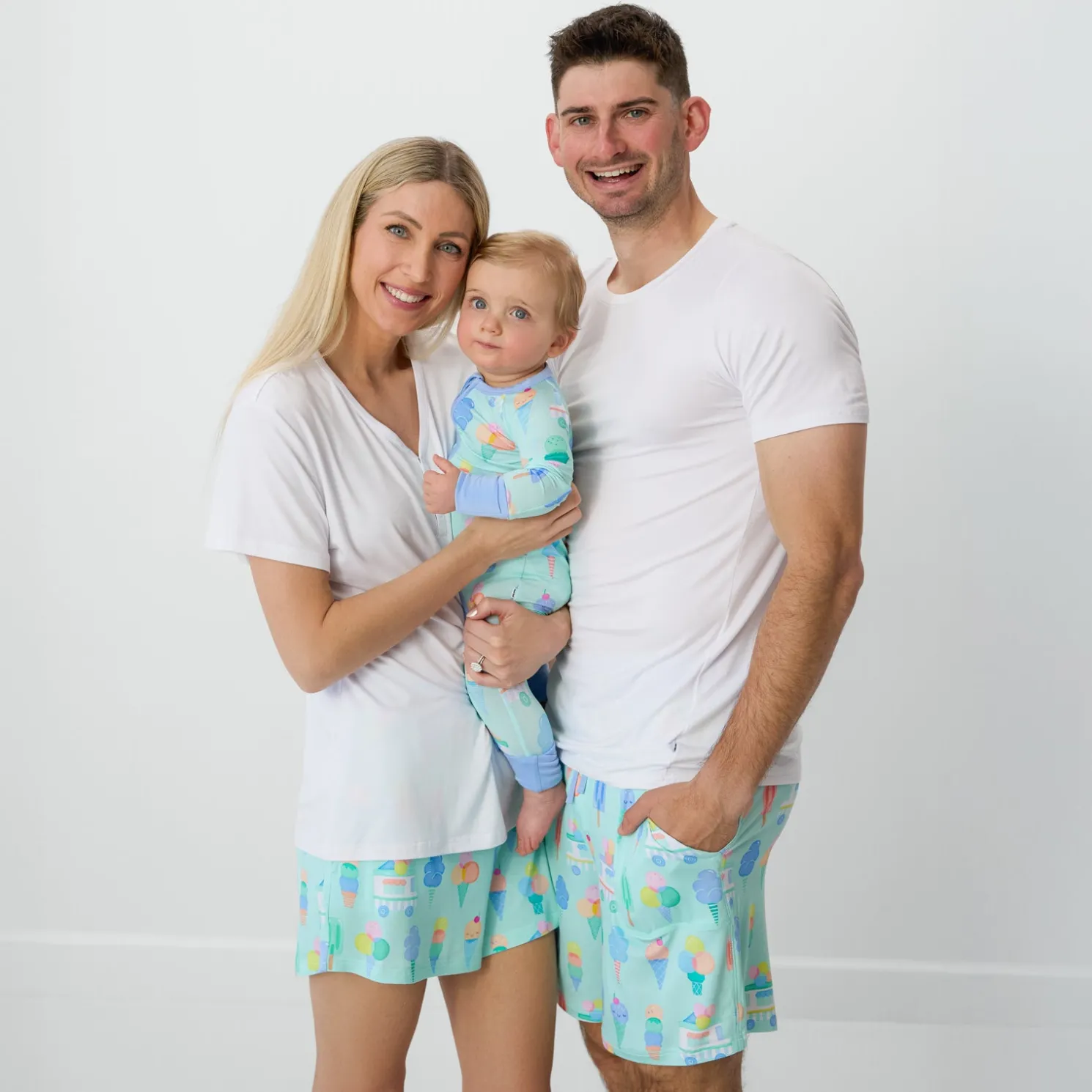 Sweet Scoops Men's Pajama Shorts