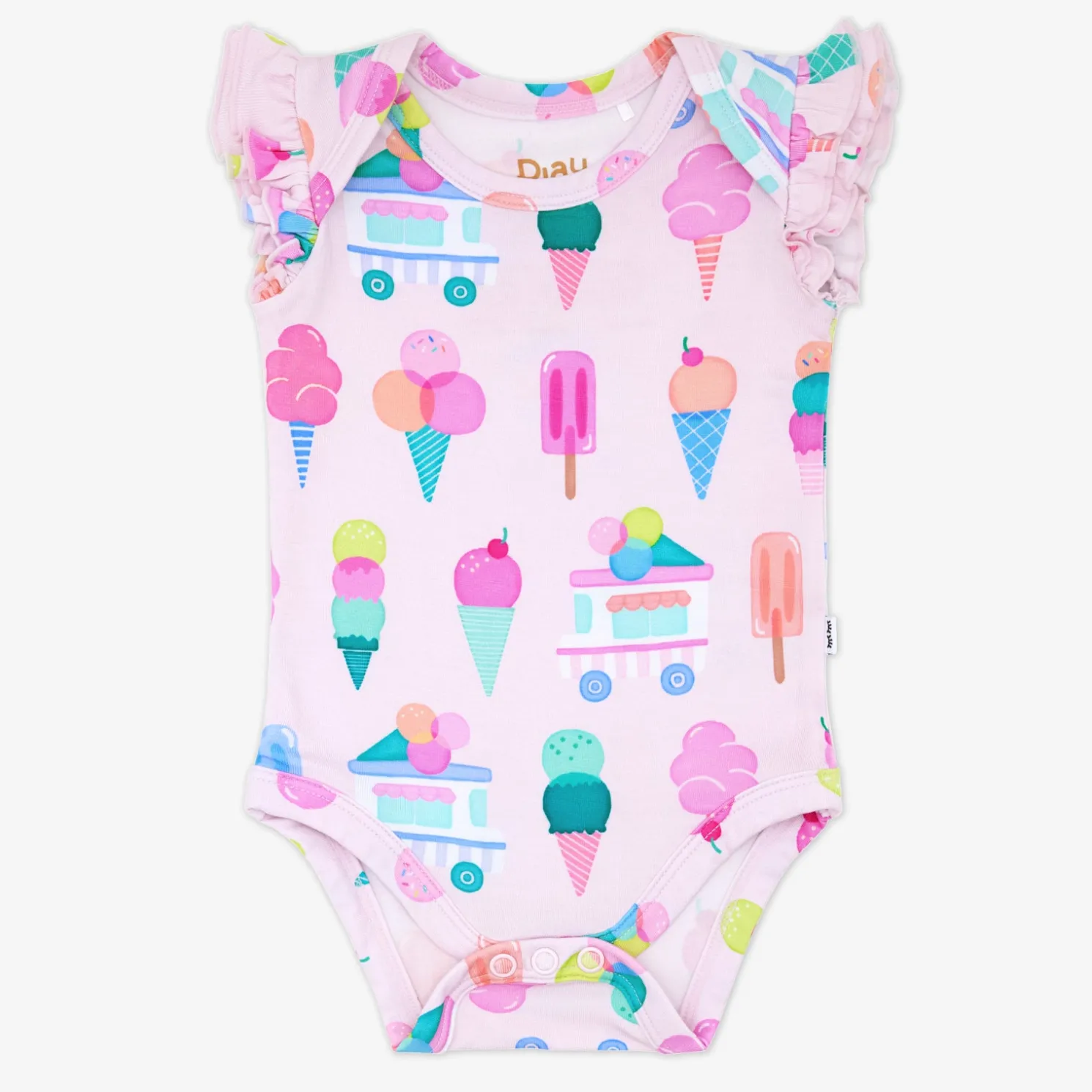 Sweet Scoops Flutter Bodysuit