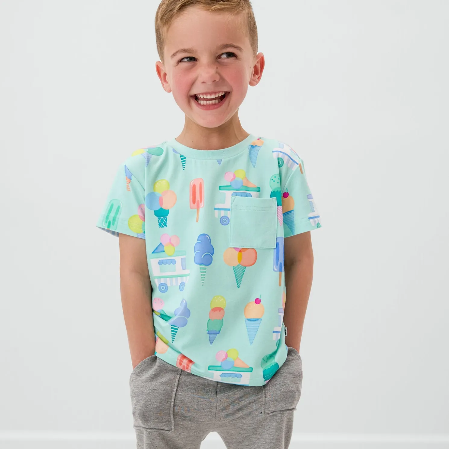 Sweet Scoops Relaxed Pocket Tee