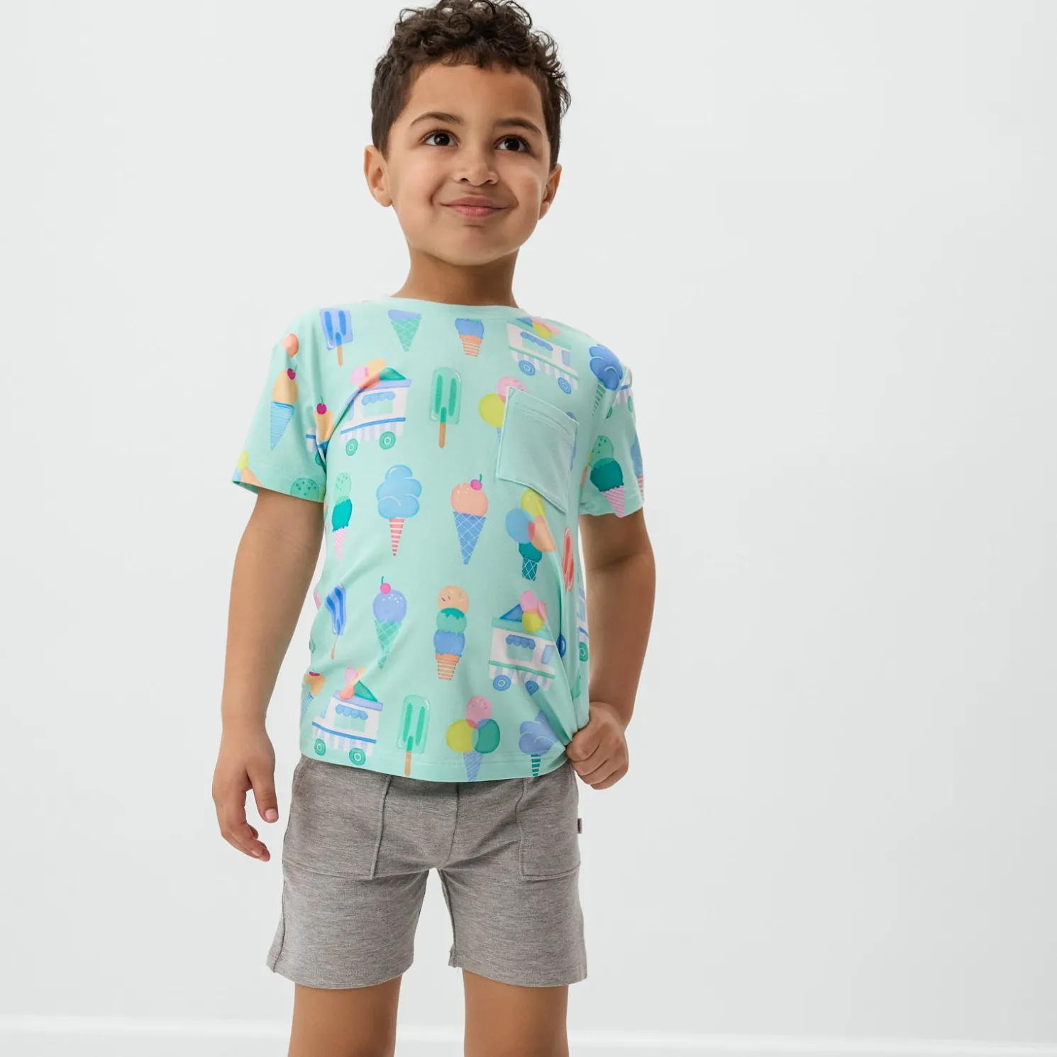 Sweet Scoops Relaxed Pocket Tee