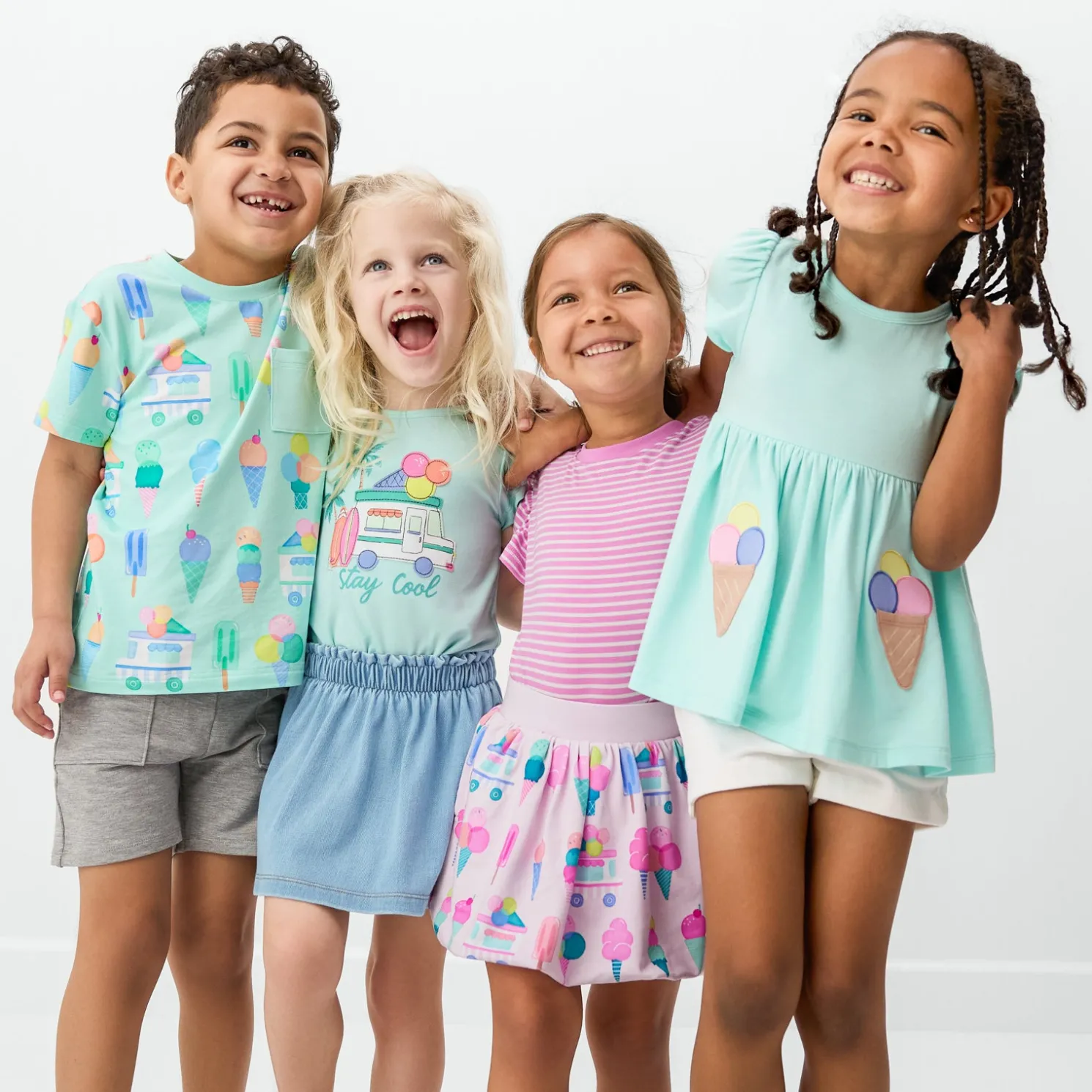 Sweet Scoops Empire Tunic Top