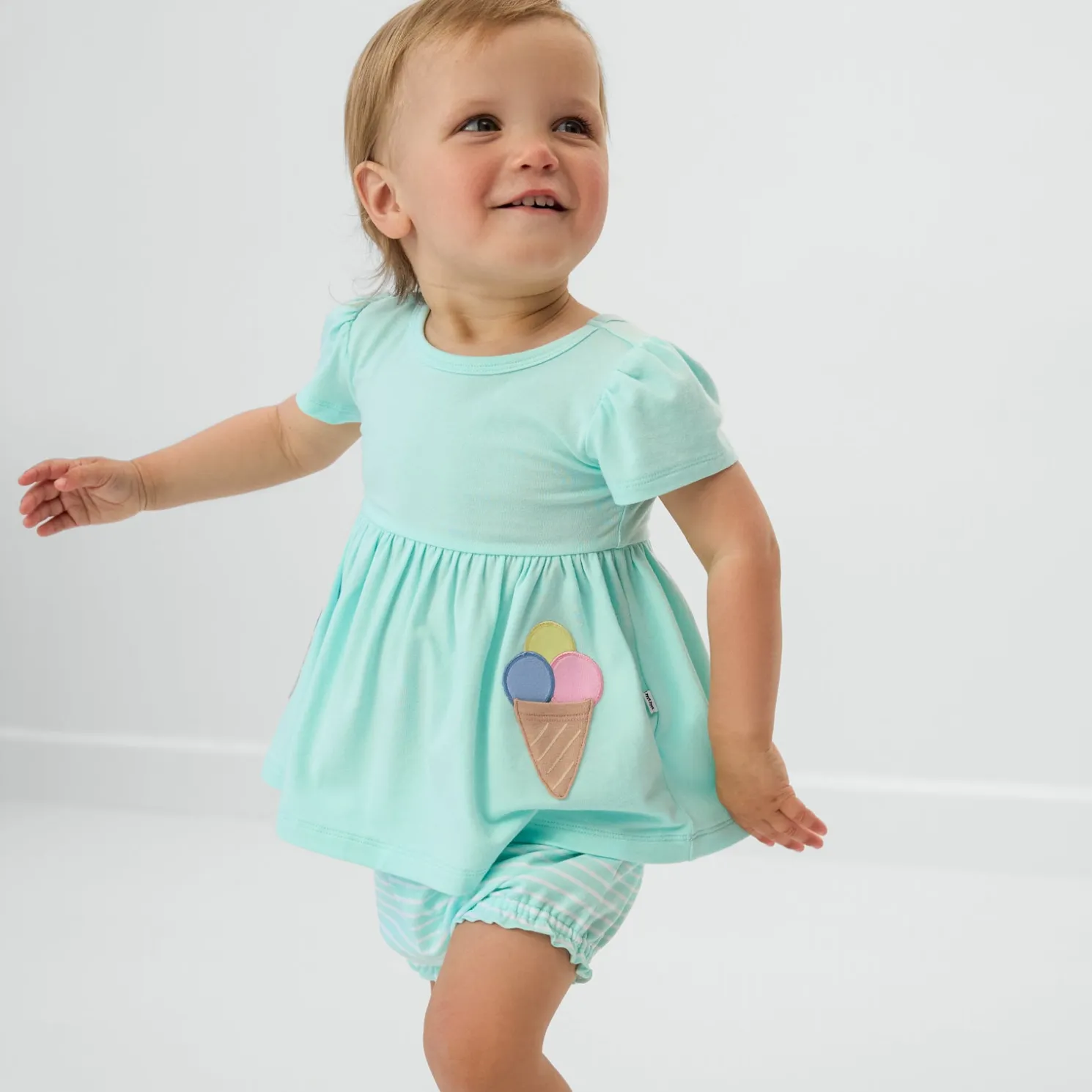 Sweet Scoops Empire Tunic Top with Bloomer