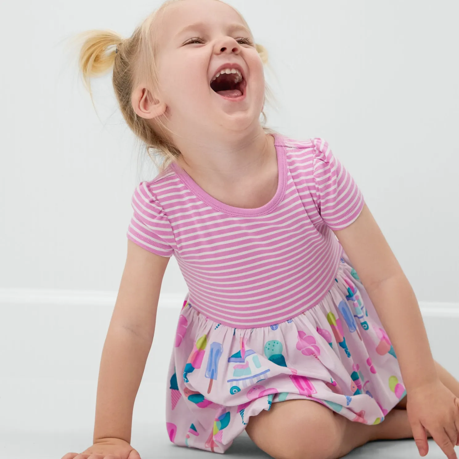 Sweet Scoops Bubble Dress with Bodysuit