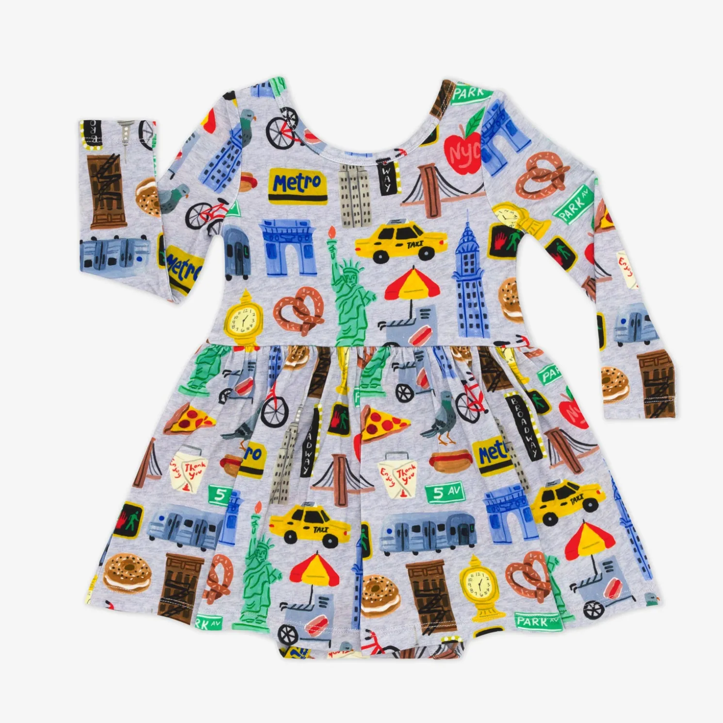 The Big Apple Skater Dress with Bodysuit